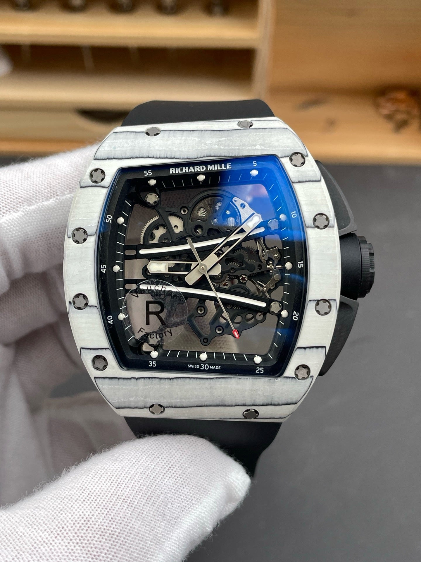 Black White Watch - FashionHype.xyz