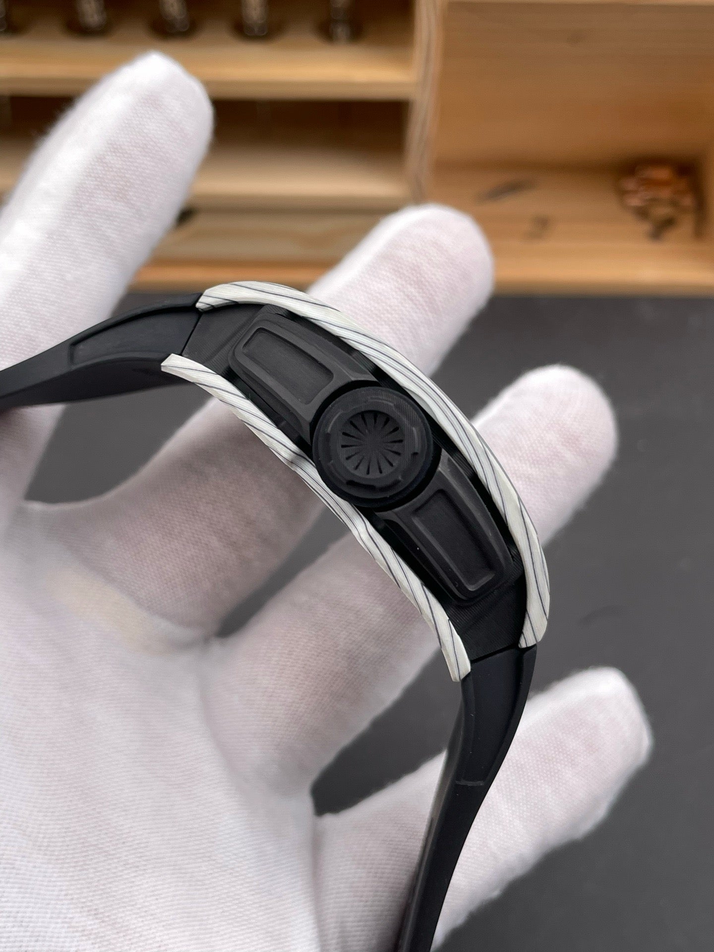 Black White Watch - FashionHype.xyz