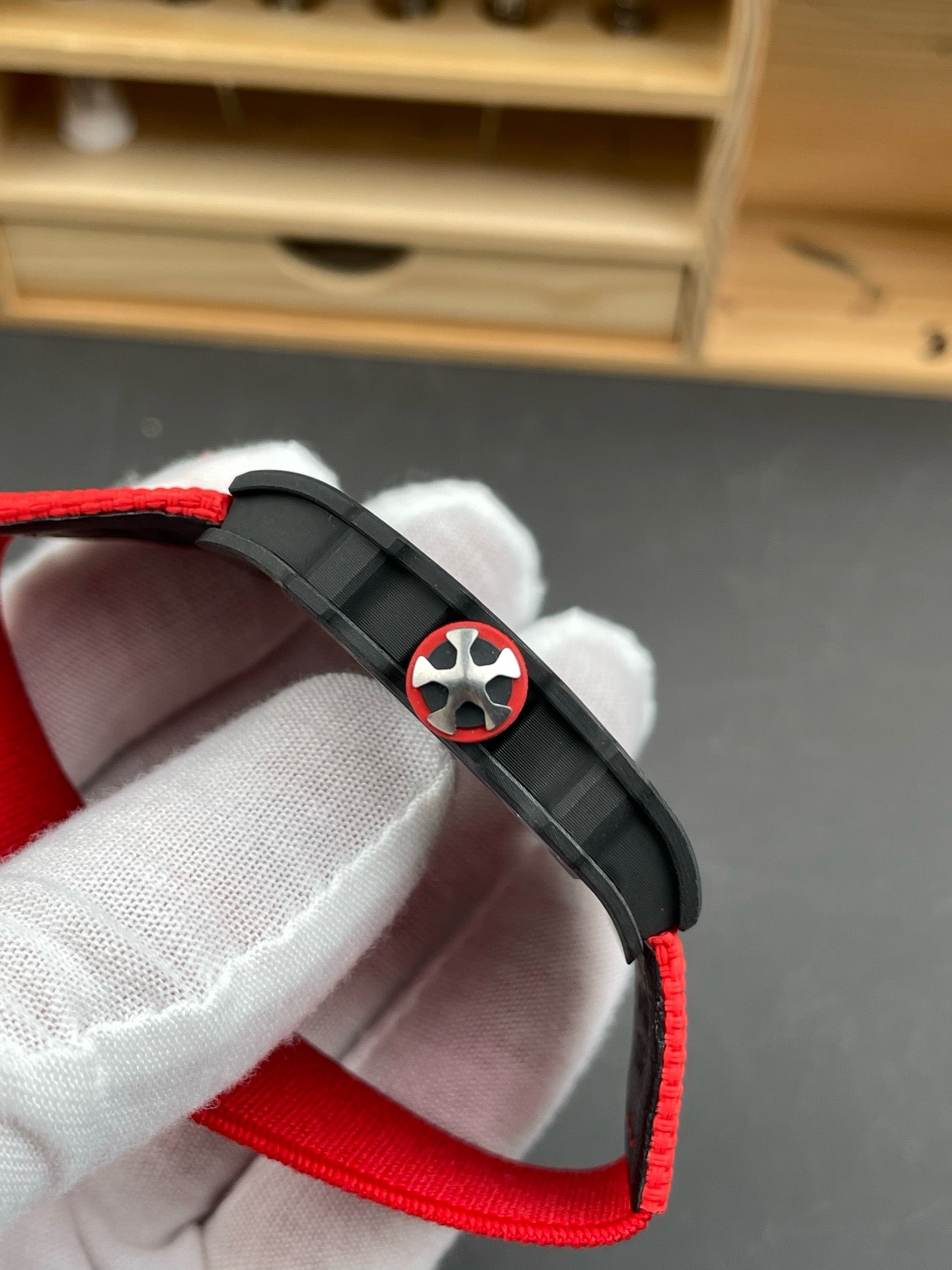 Red Black Watch - FashionHype.xyz