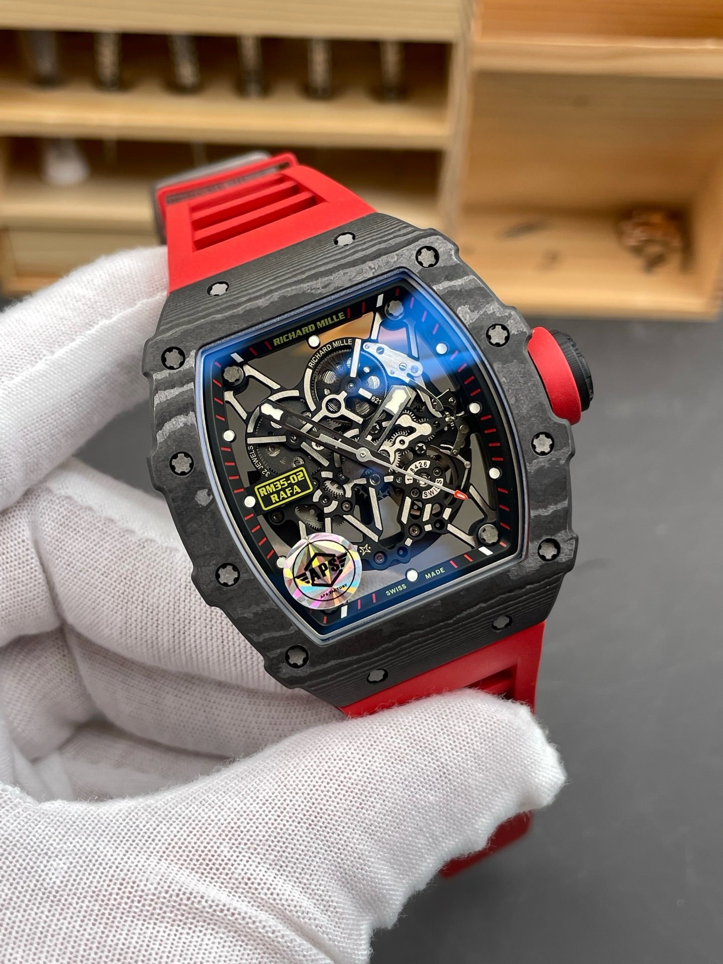 Red Black Watch - FashionHype.xyz