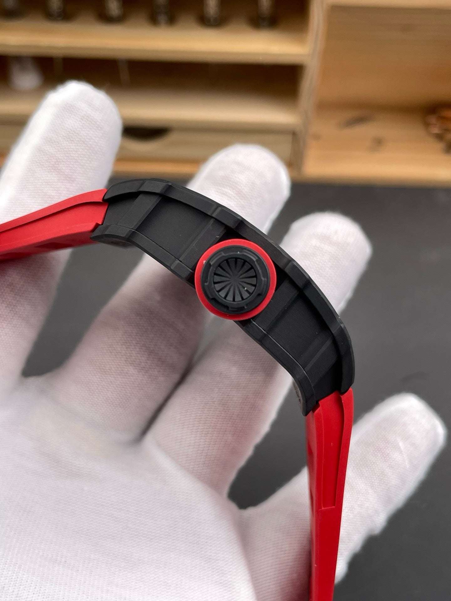 Red Black Watch - FashionHype.xyz
