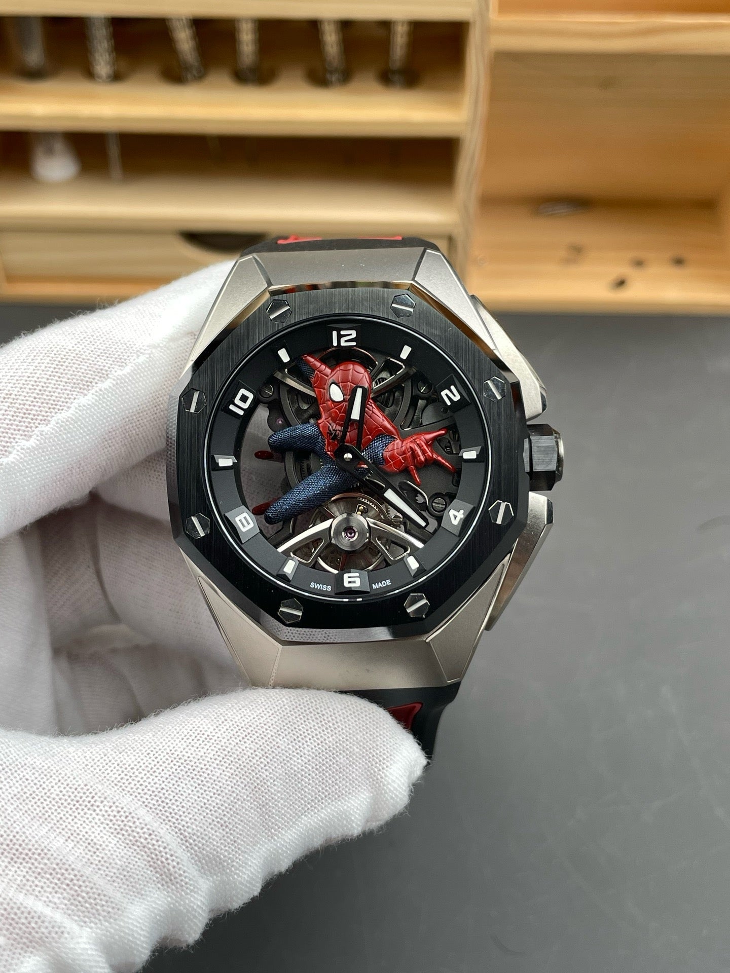 Black Silver Watch
