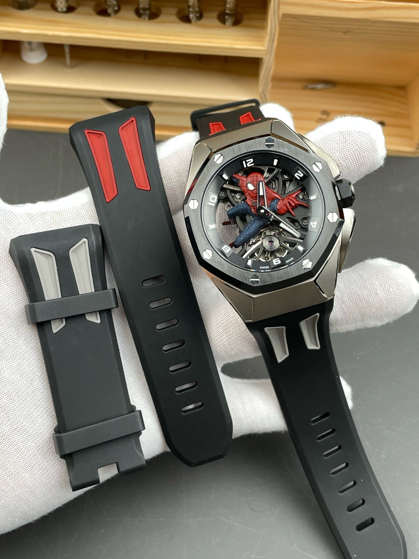 Black Silver Watch