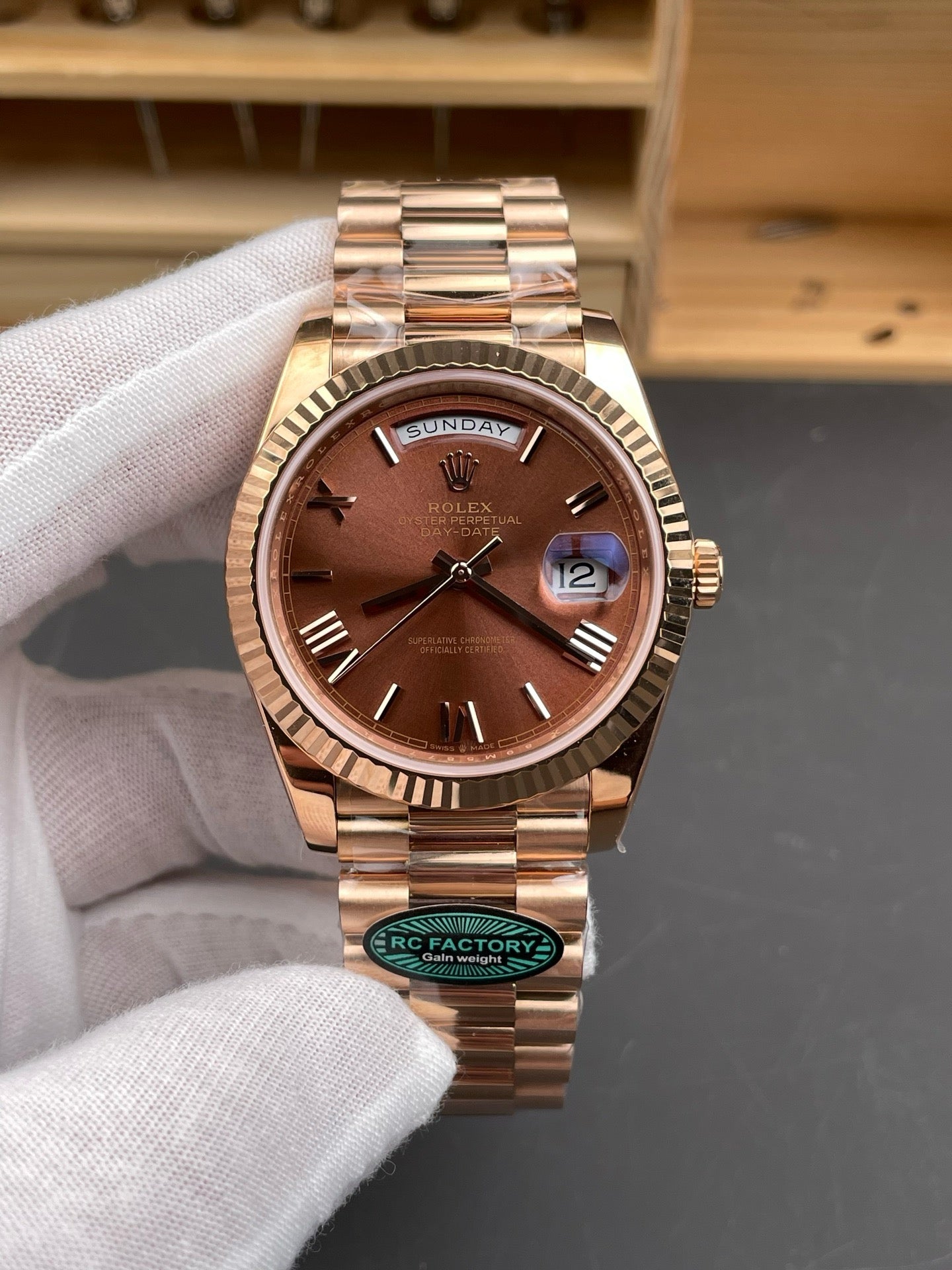Rose Gold Watch