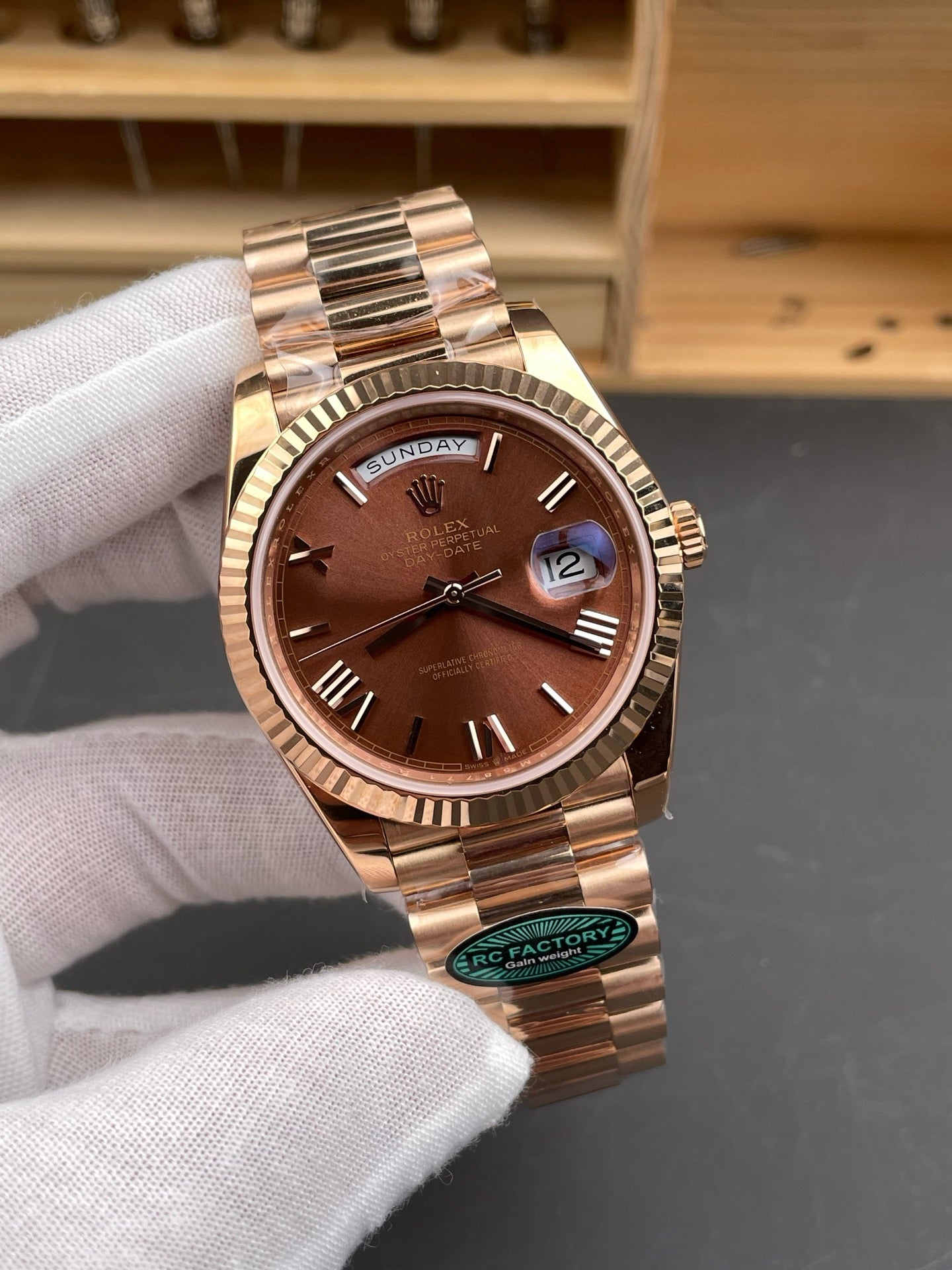 Rose Gold Watch