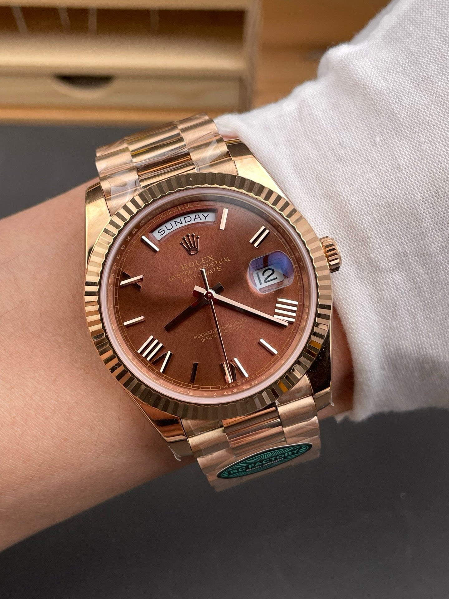 Rose Gold Watch