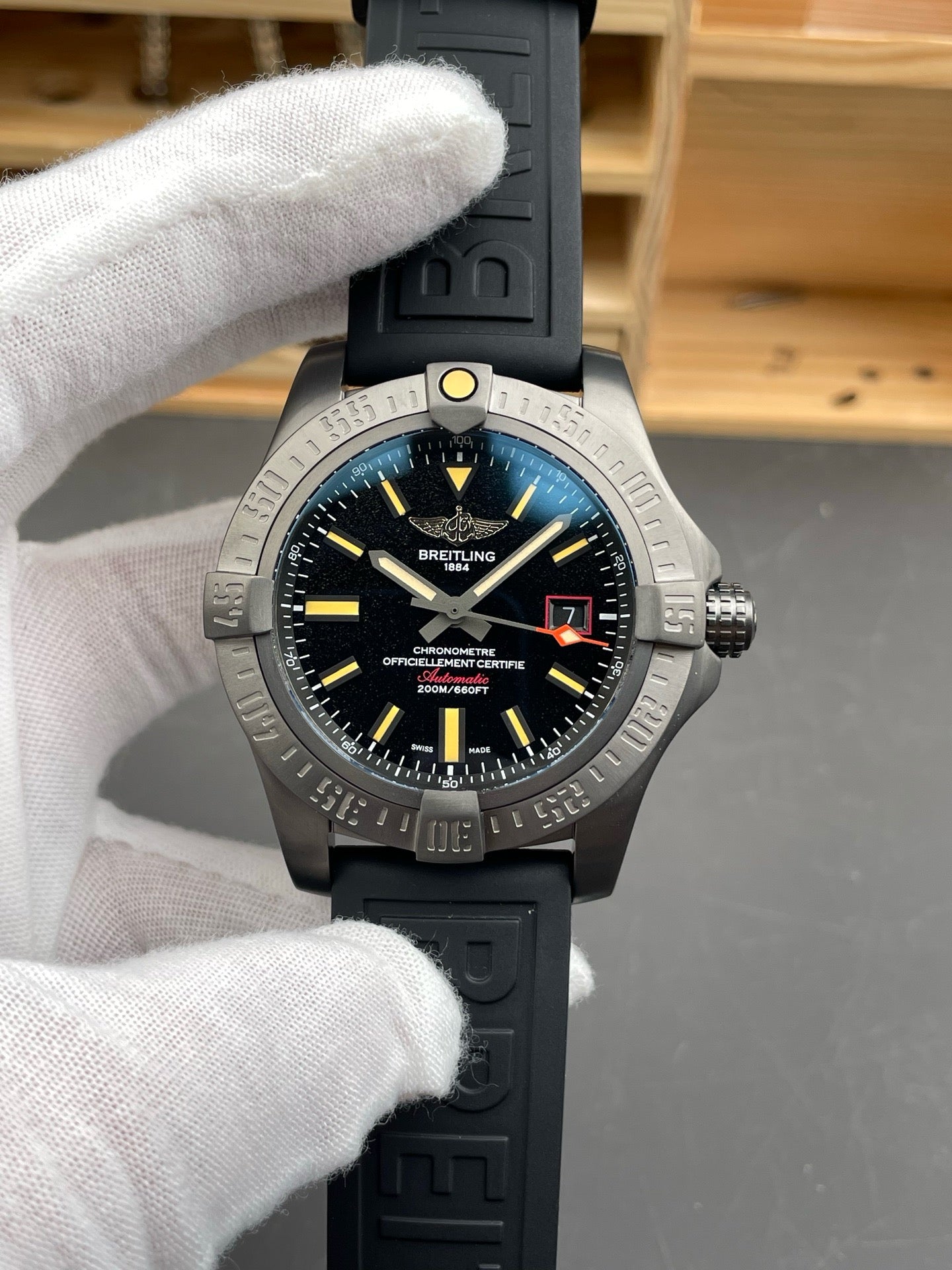Black Silver Watch