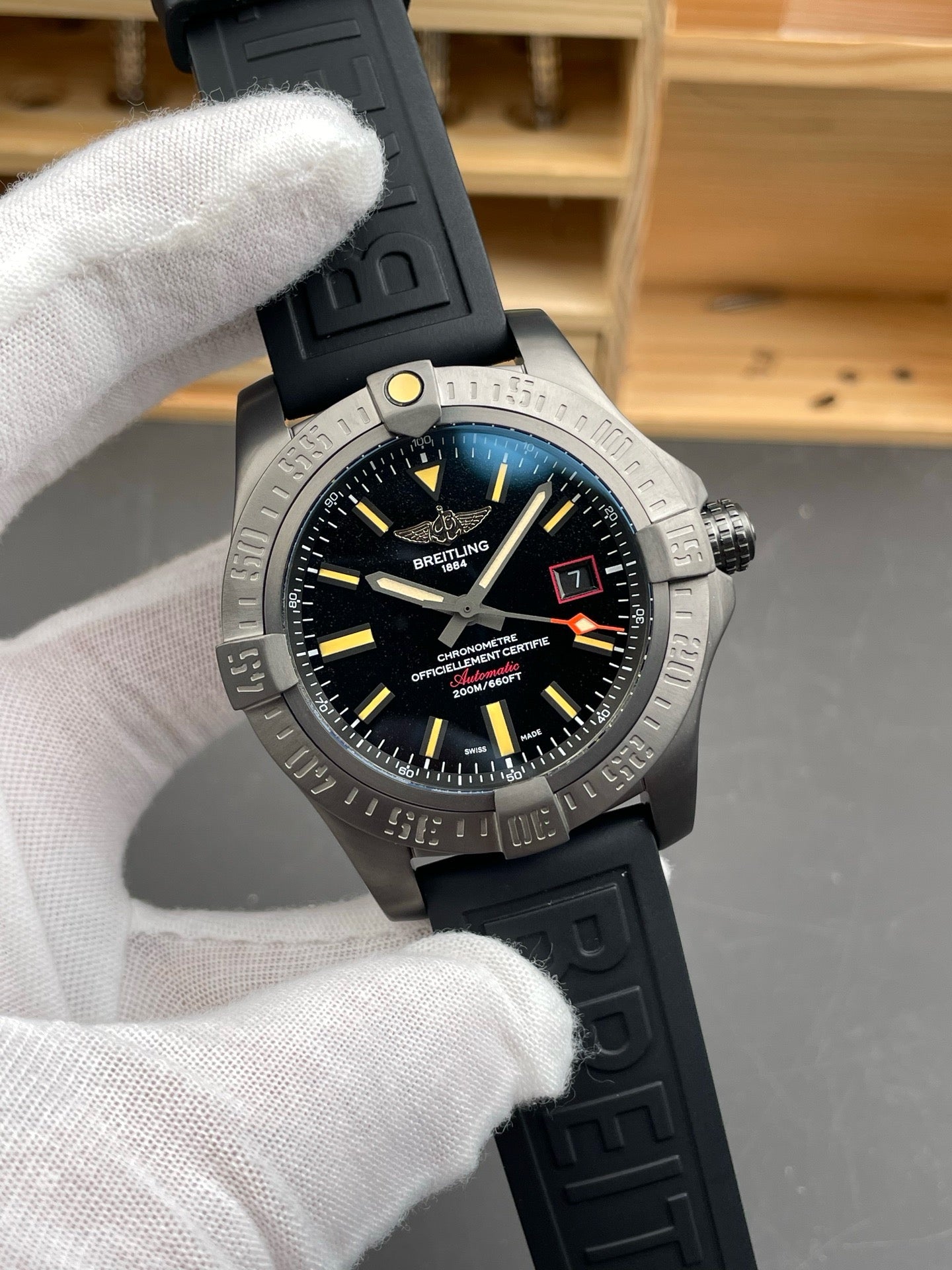 Black Silver Watch