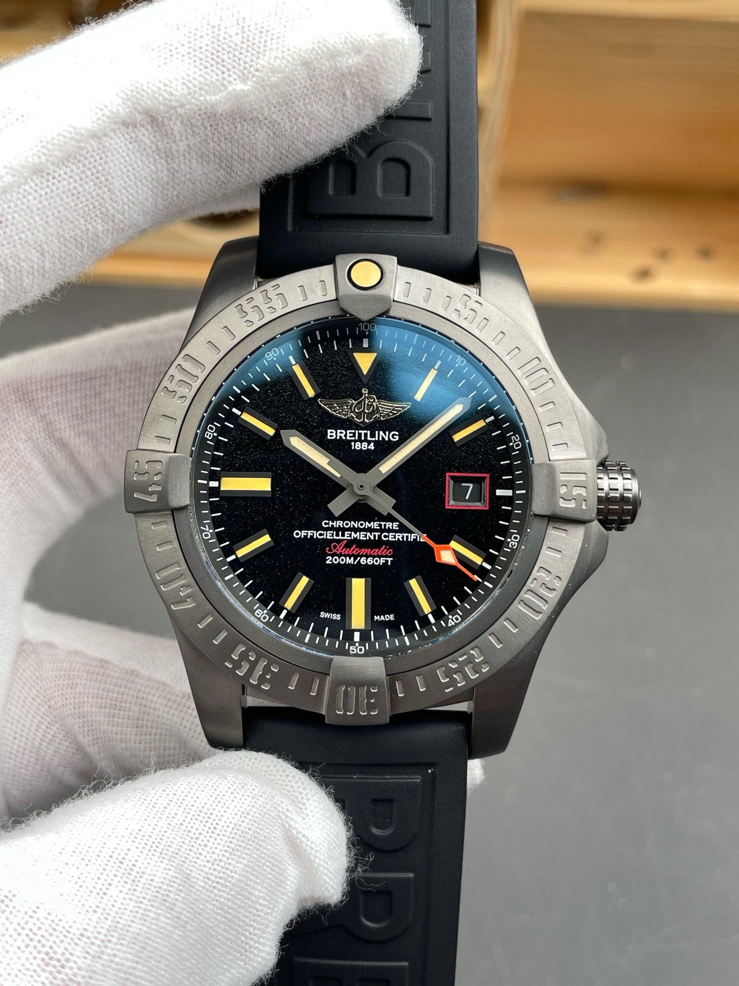 Black Silver Watch