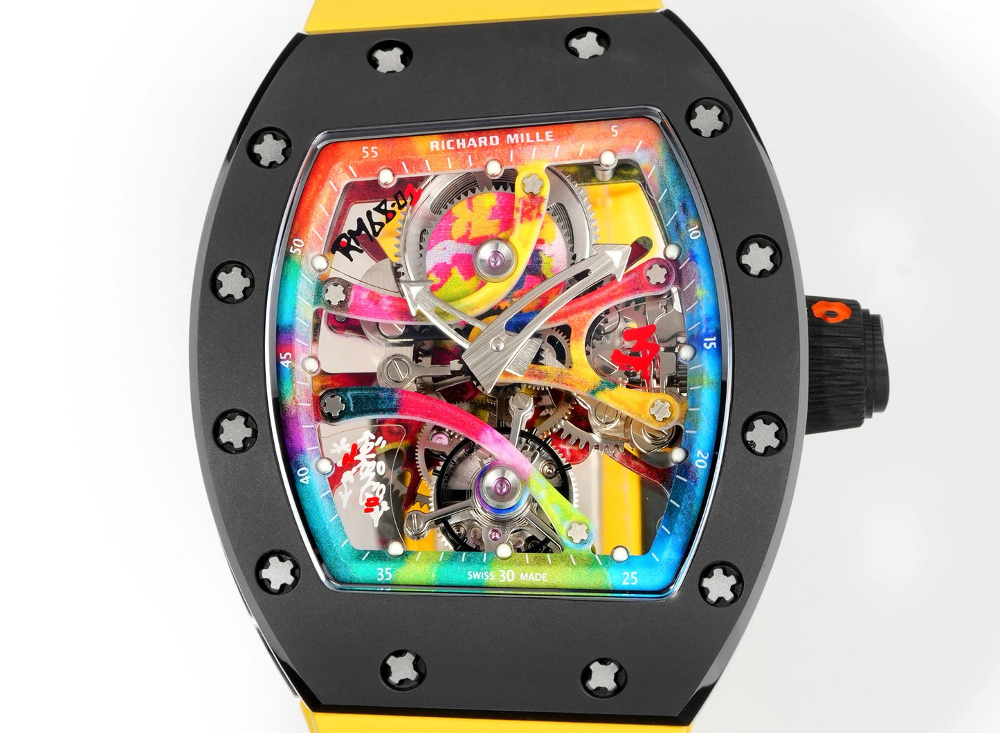 Black and Yellow Watch