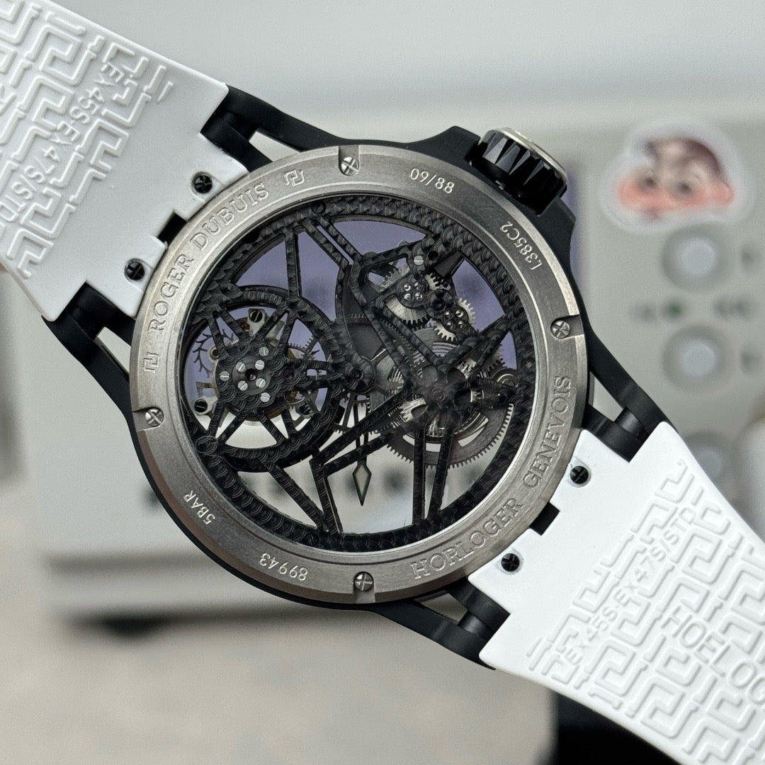 Red and White Watch - FashionHype.xyz