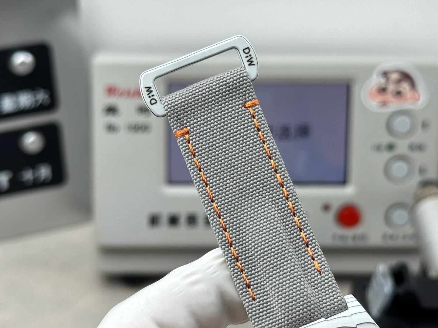 Grey Orange Watch