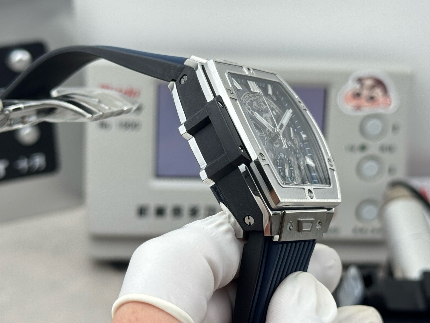 Blue Silver Watch - FashionHype.xyz
