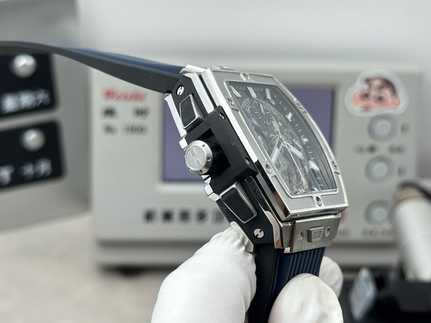 Blue Silver Watch - FashionHype.xyz