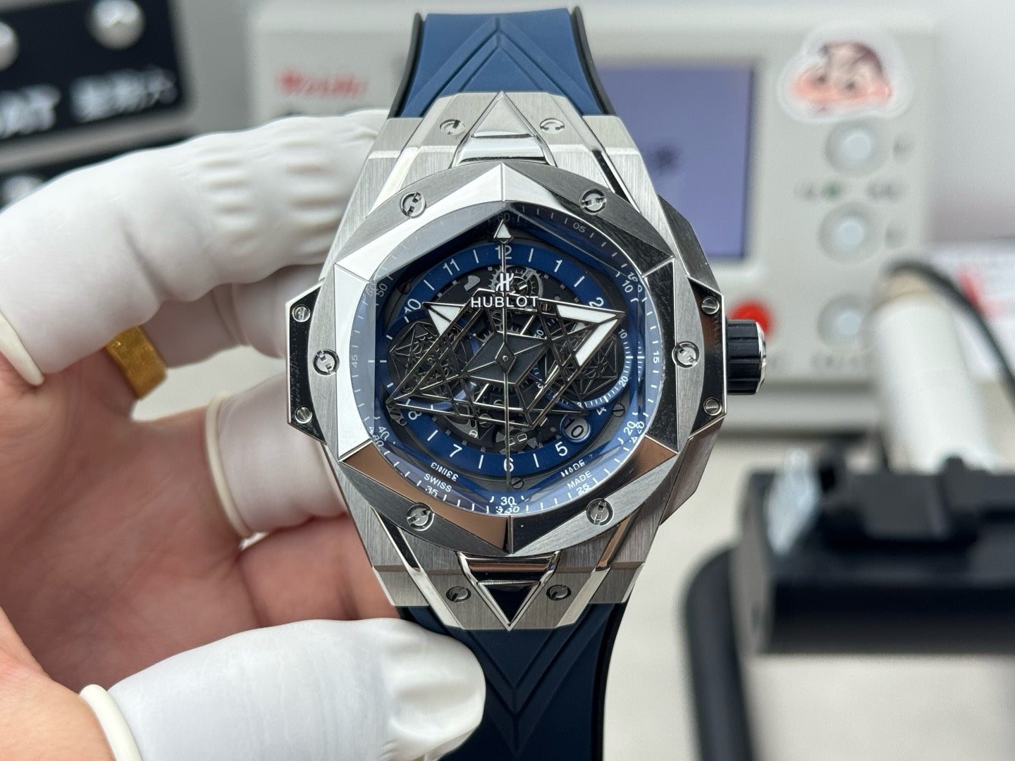 Blue Silver Watch - FashionHype.xyz