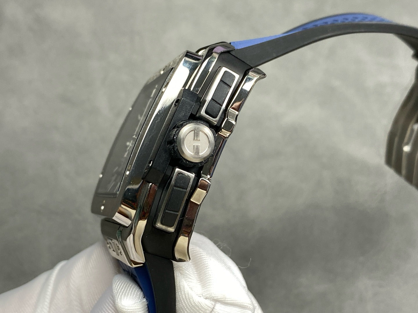 Blue Silver Watch