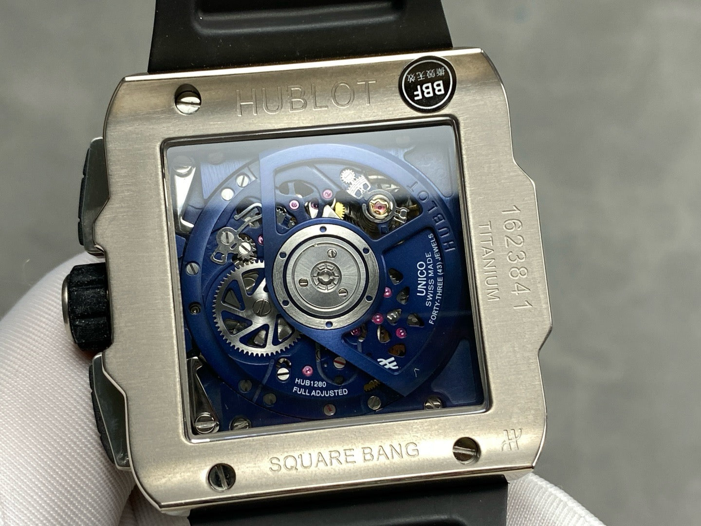 Blue Silver Watch