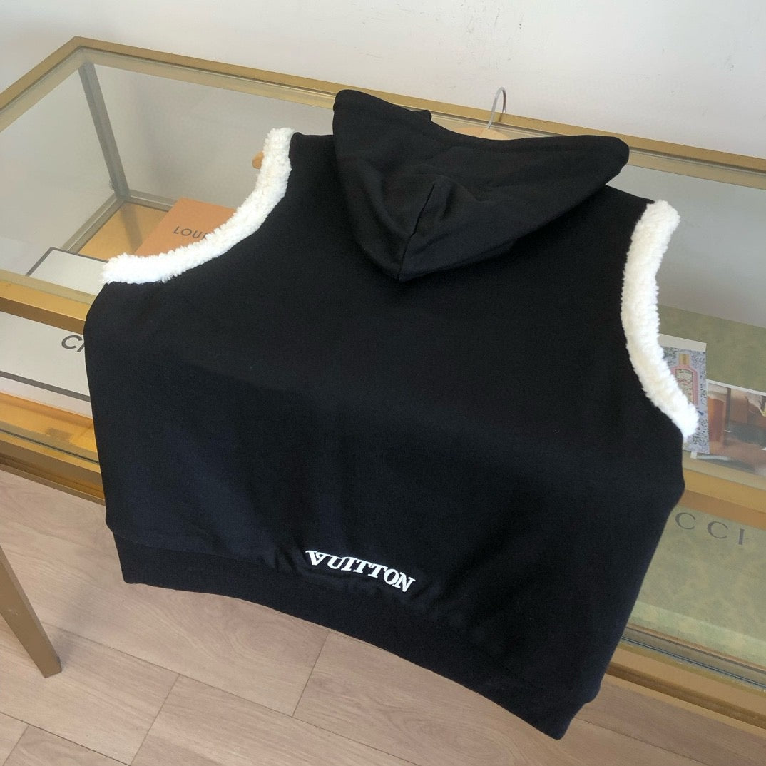 Black White Vest - FashionHype.xyz