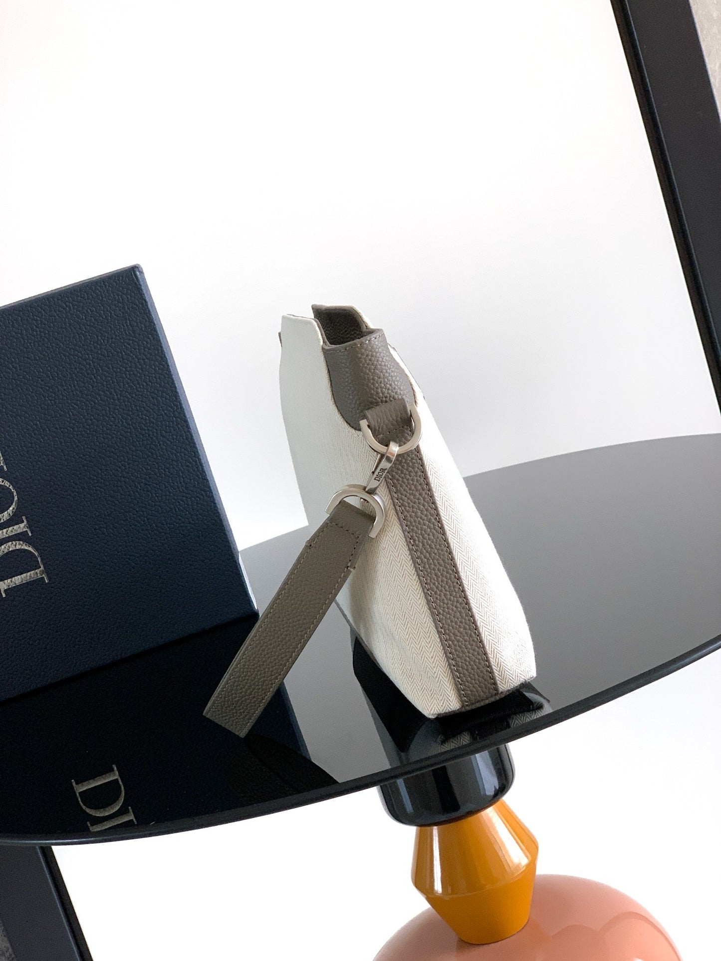 Beige and Black Bag - FashionHype.xyz