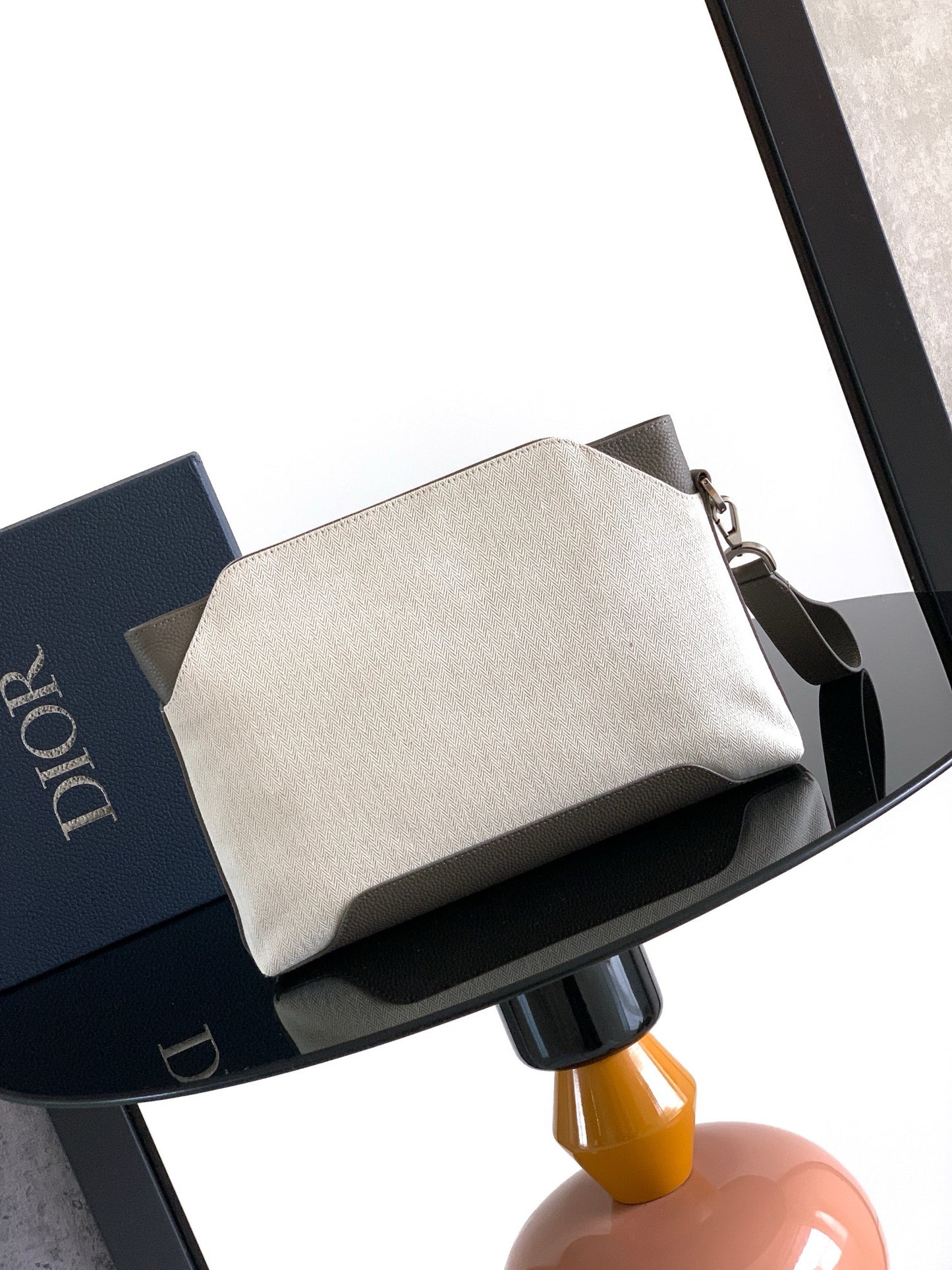 Beige and Black Bag - FashionHype.xyz