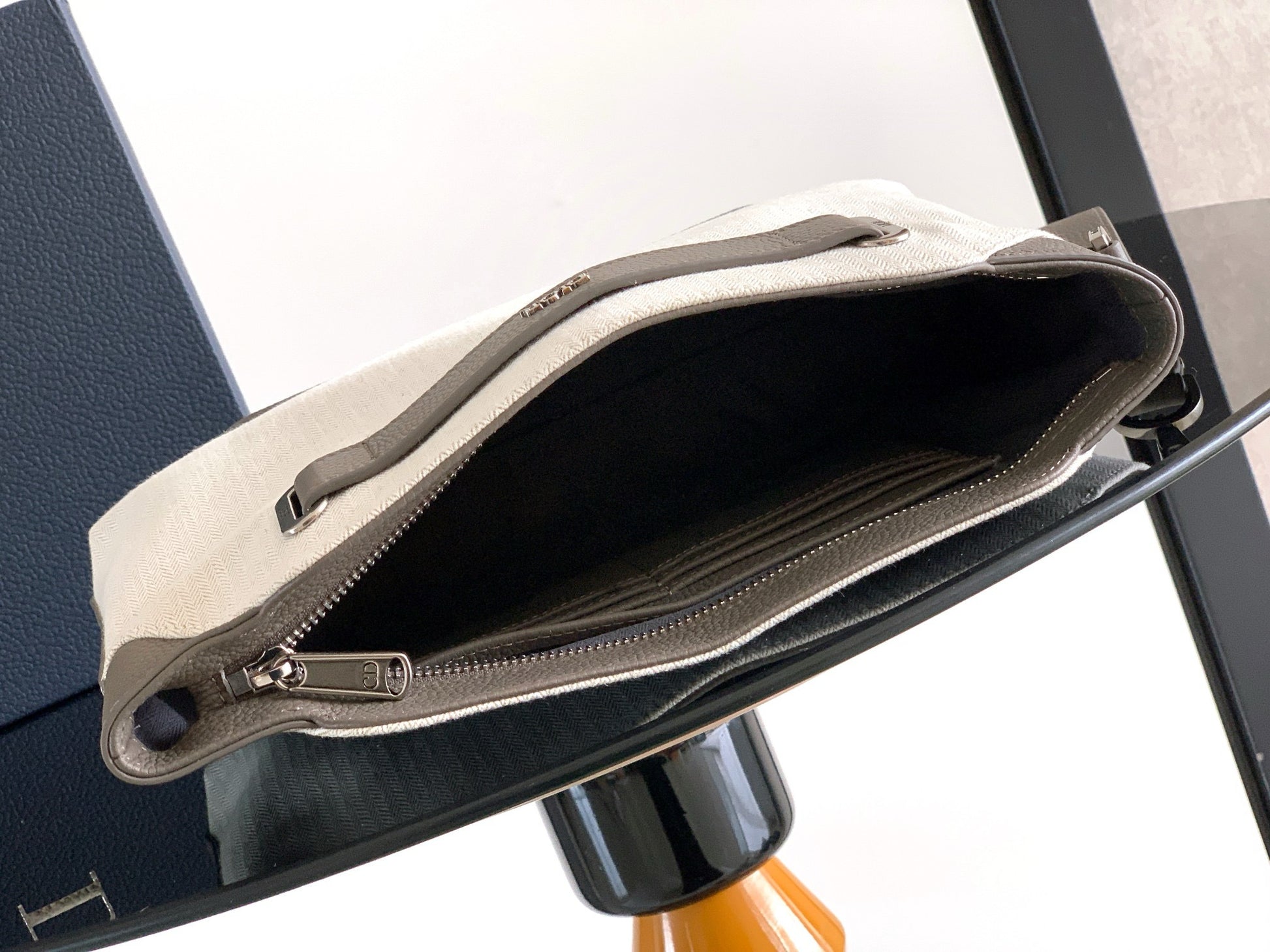 Beige and Black Bag - FashionHype.xyz