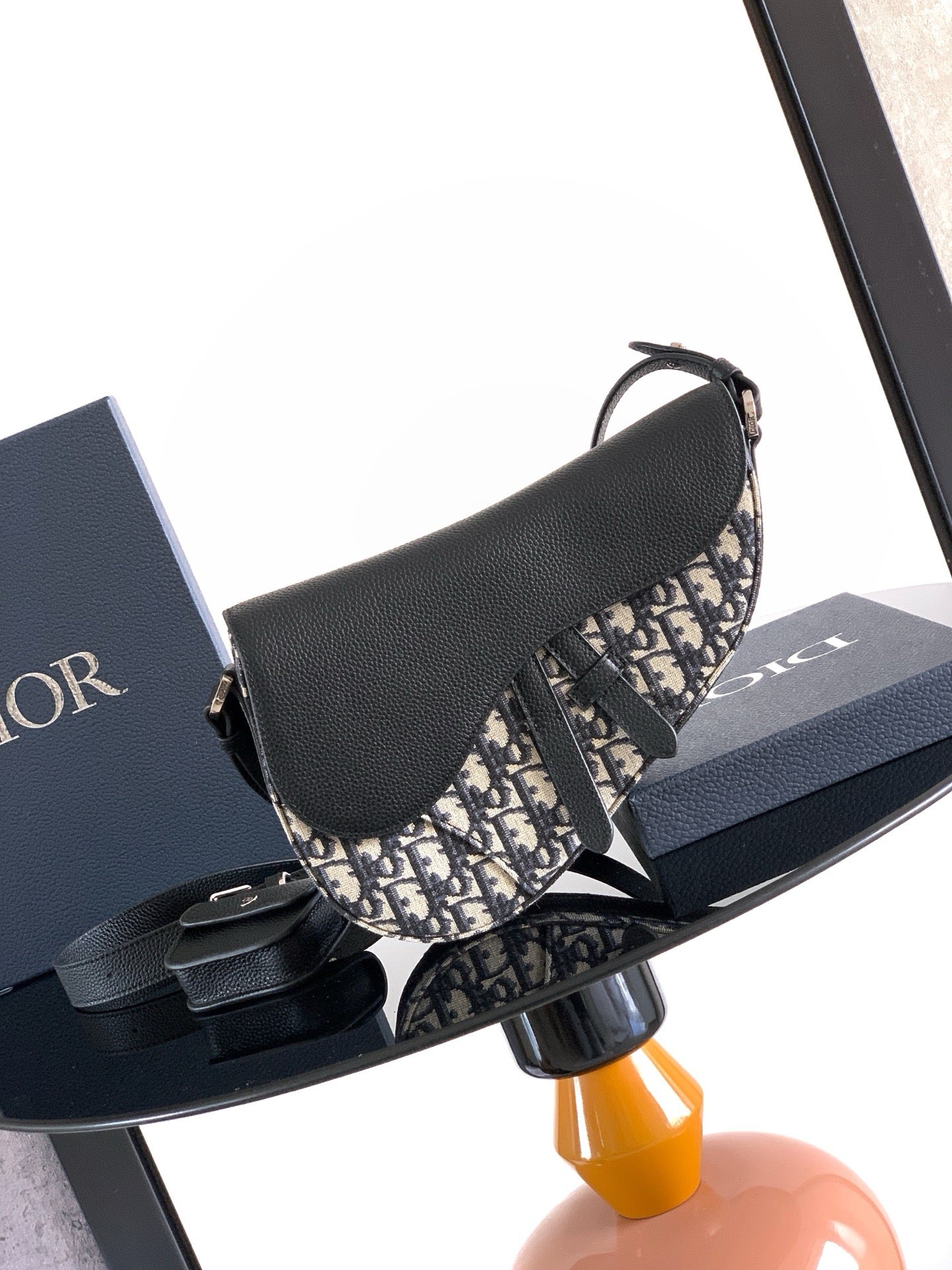 Black and Beige Bag