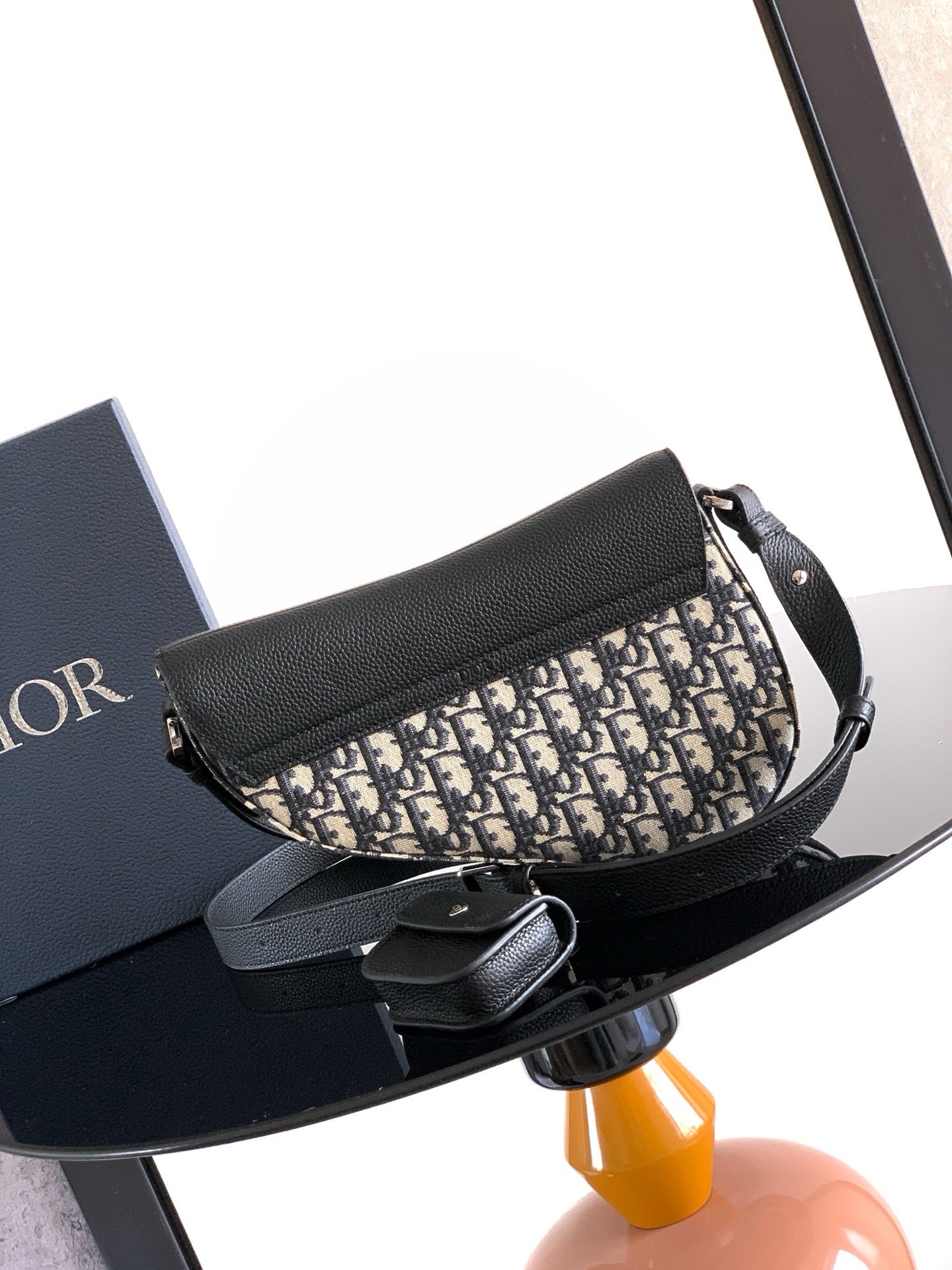 Black and Beige Bag