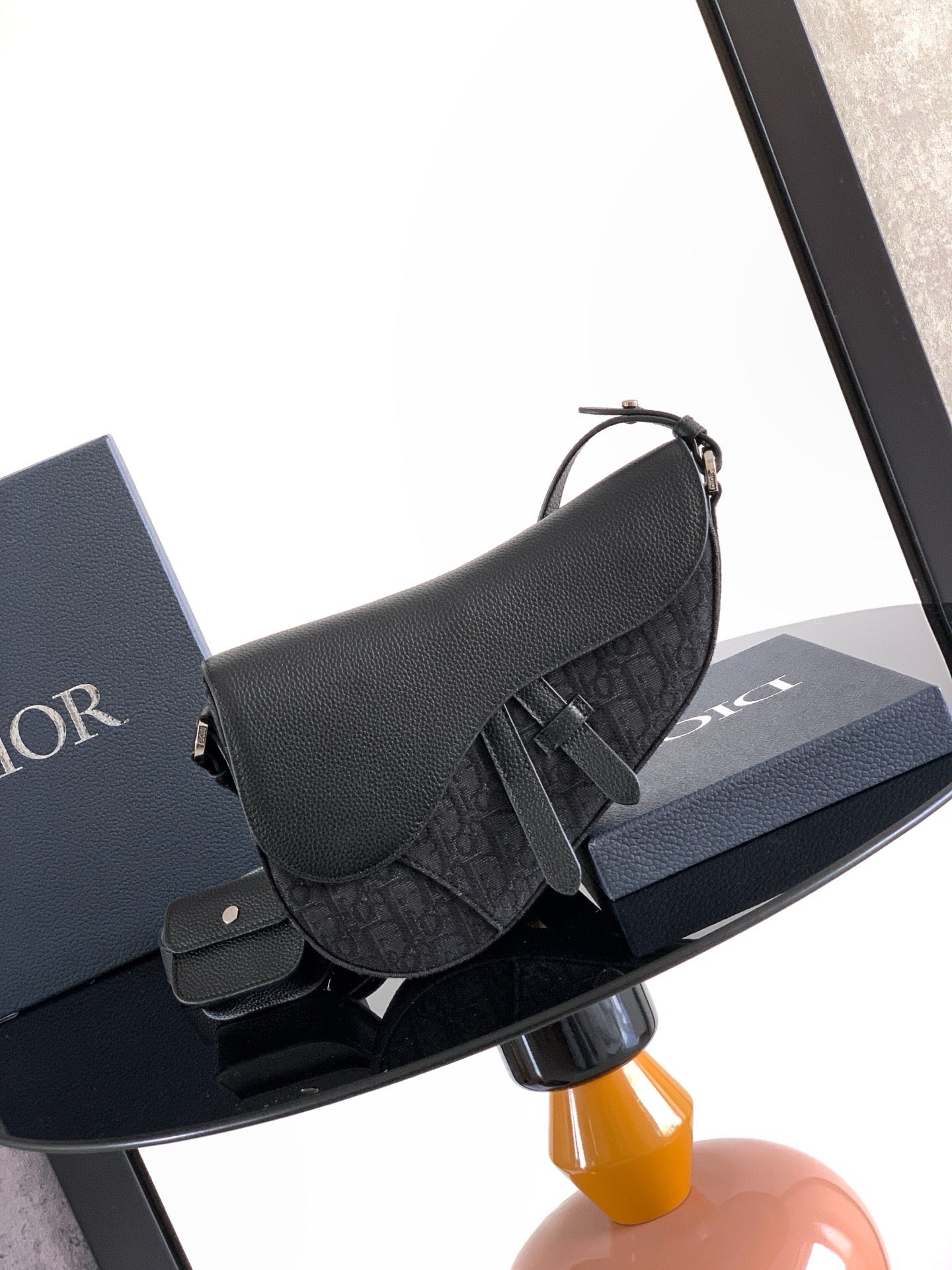 Black and Beige Bag