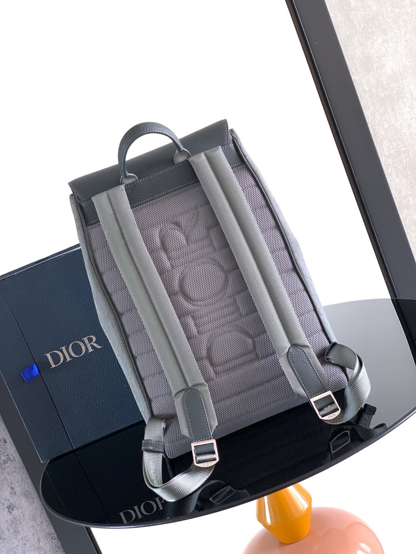 Blue and Grey Backpack