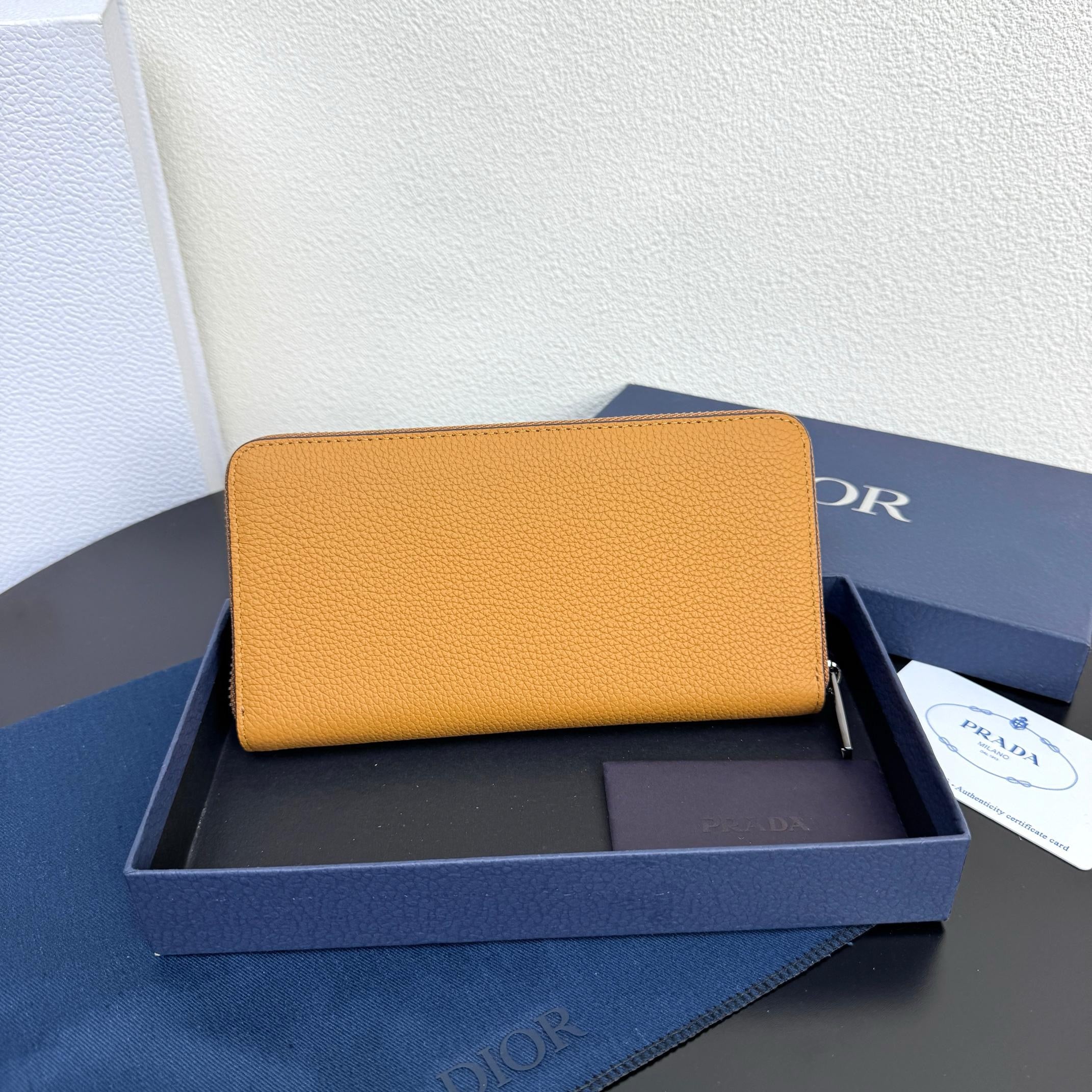 Camel and Black Bag