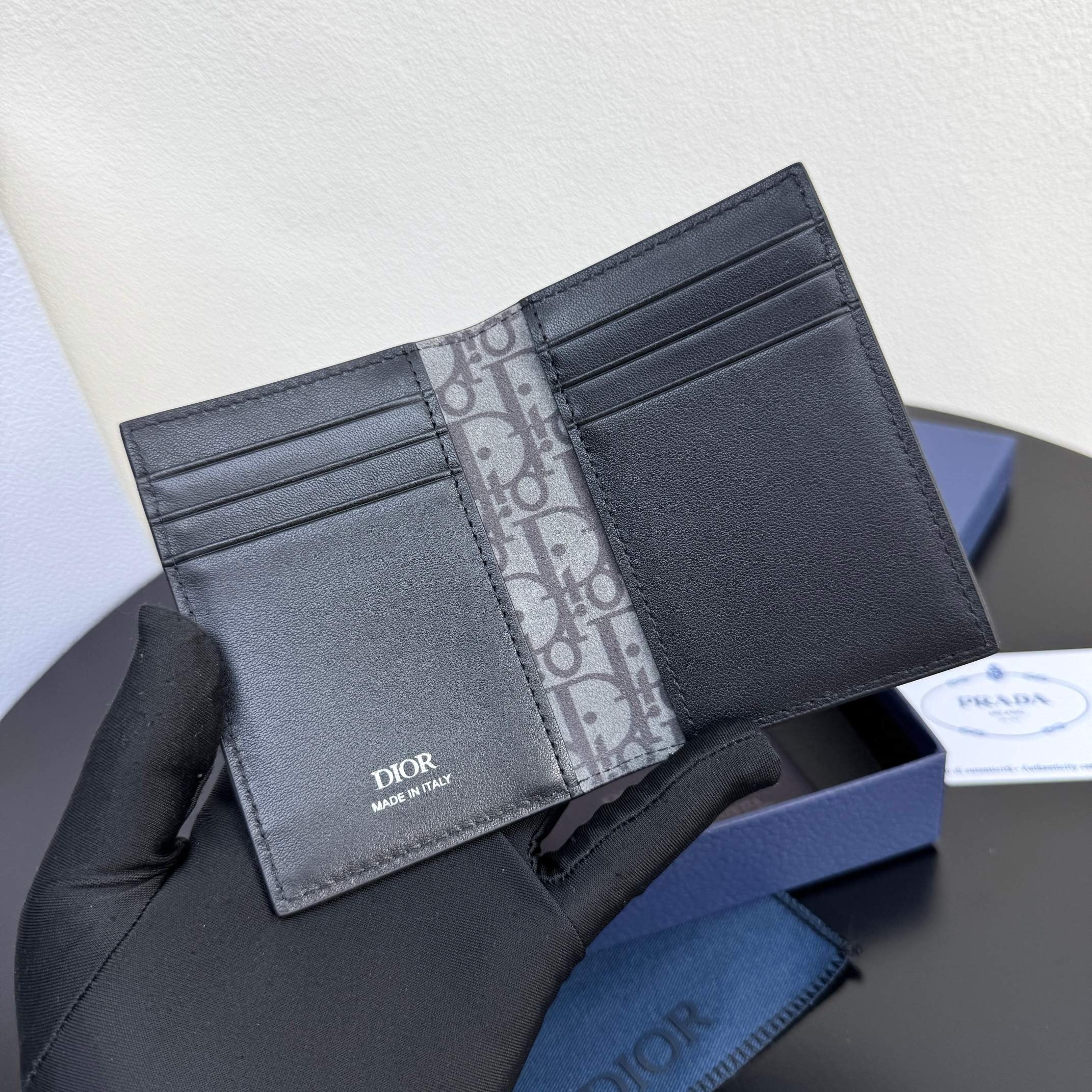 Camel and Black Wallet - FashionHype.xyz