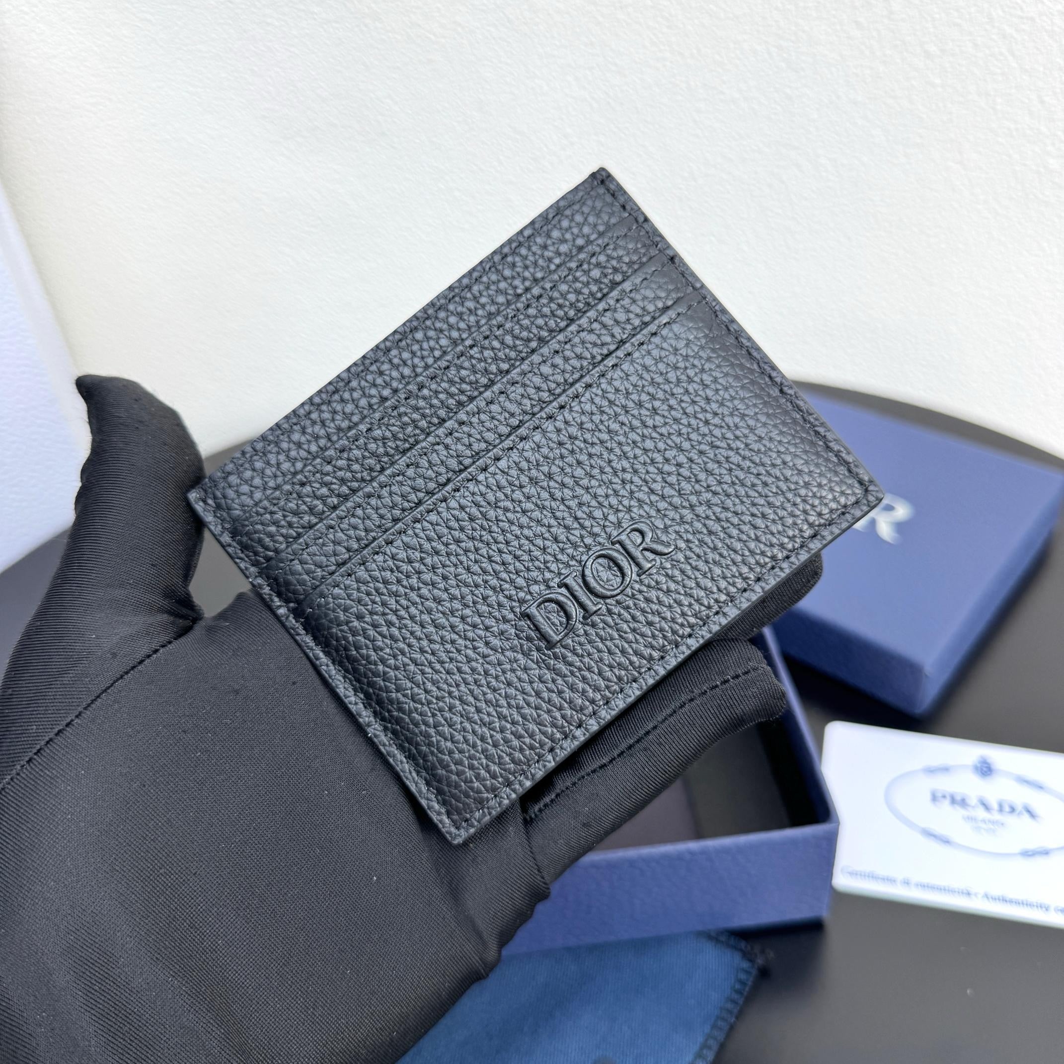 Camel and Black Wallet