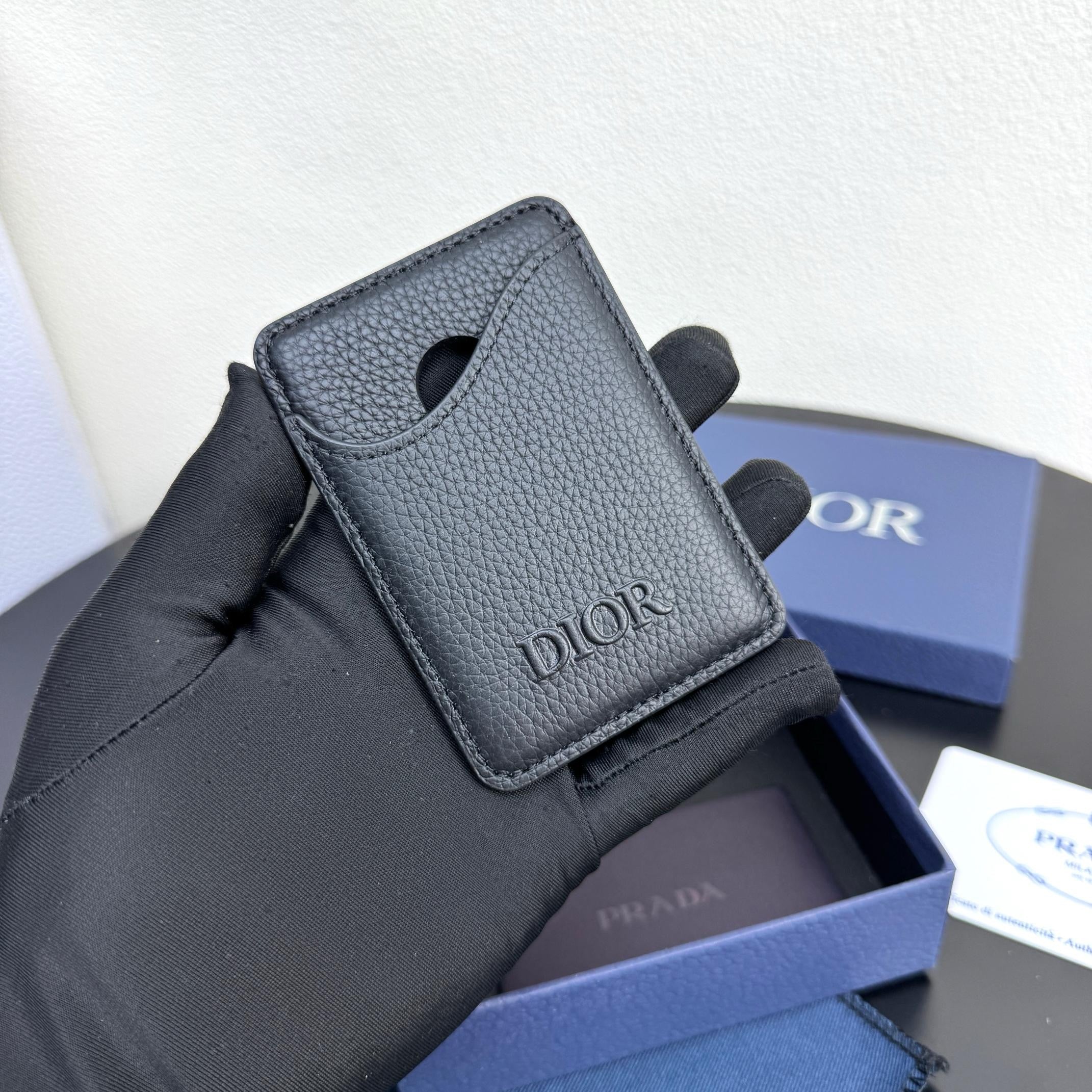 Camel and Black Wallet - FashionHype.xyz