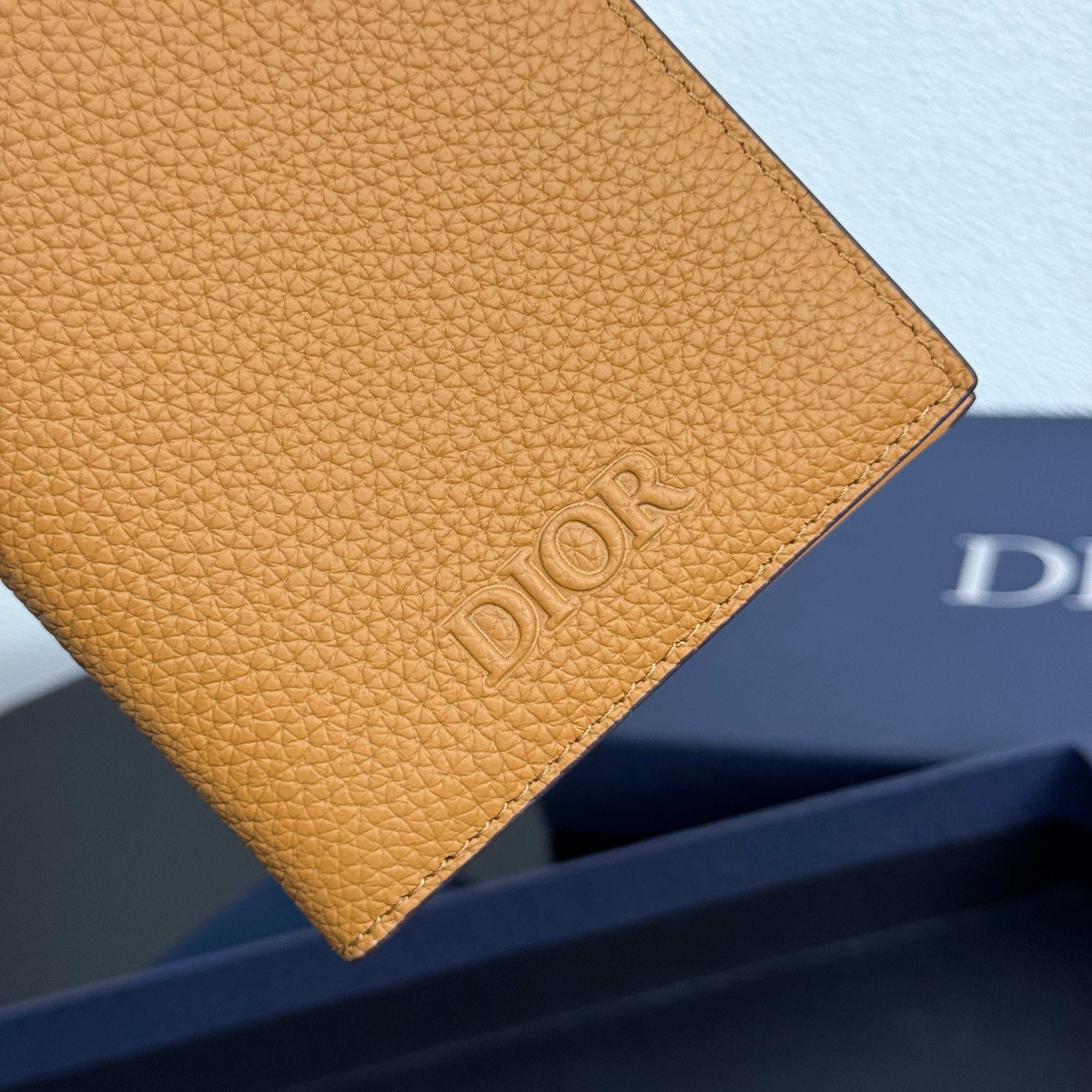 Camel and Black Wallet