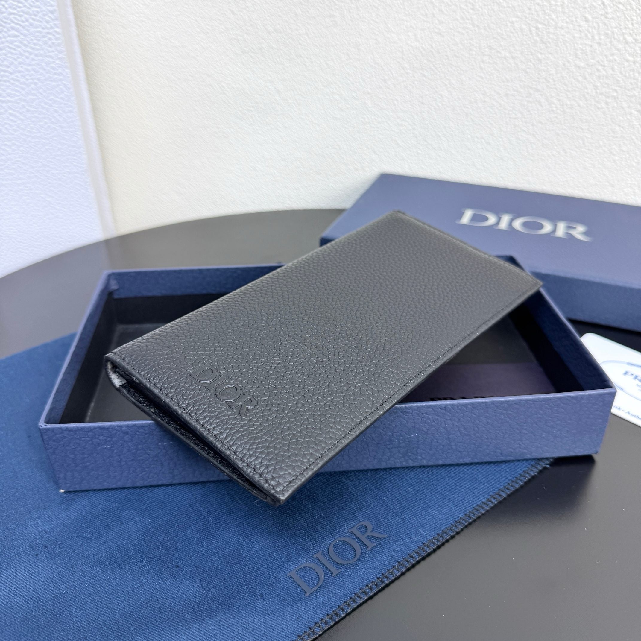 Camel and Black Wallet