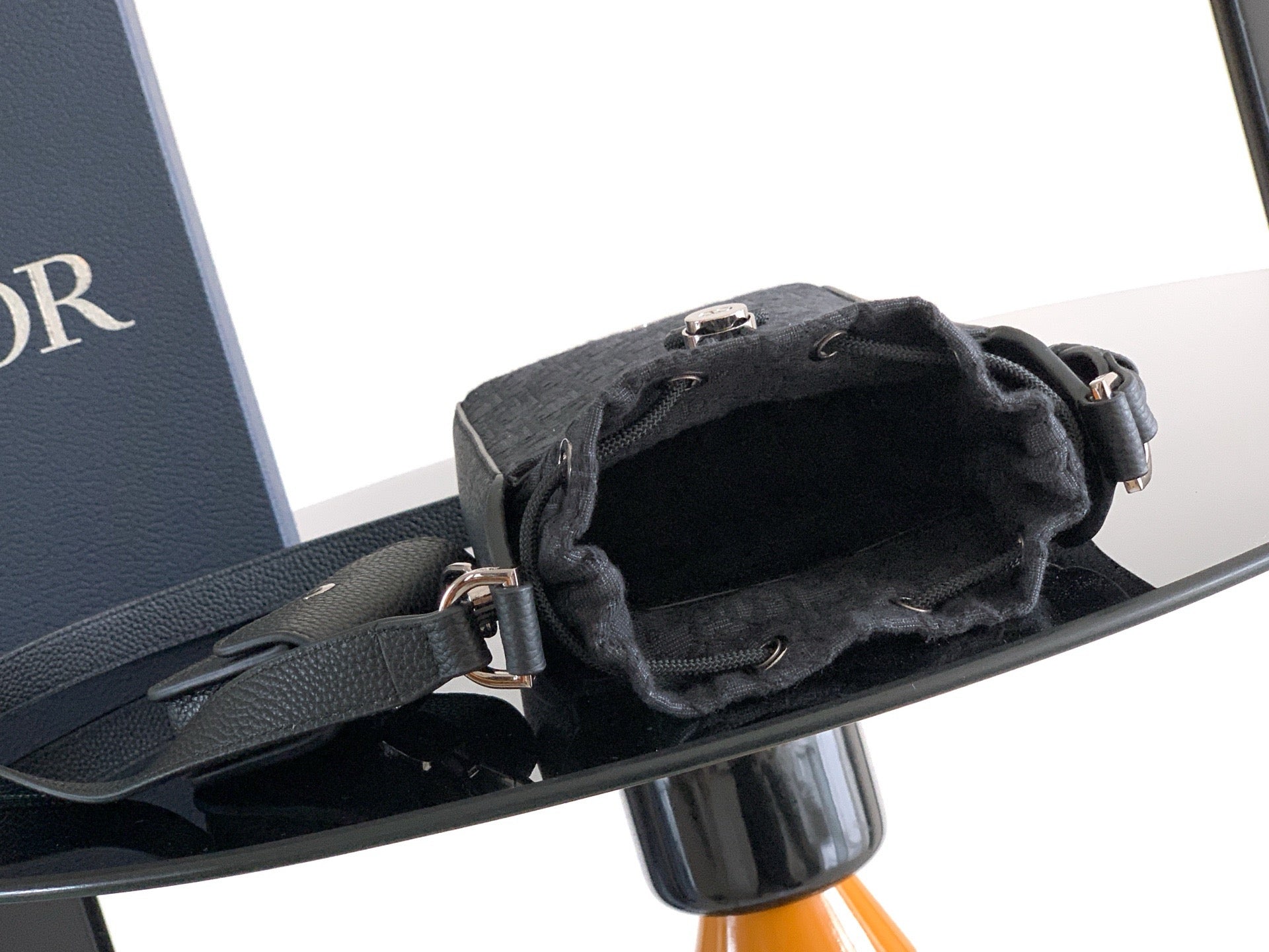 Black and Beige Bag