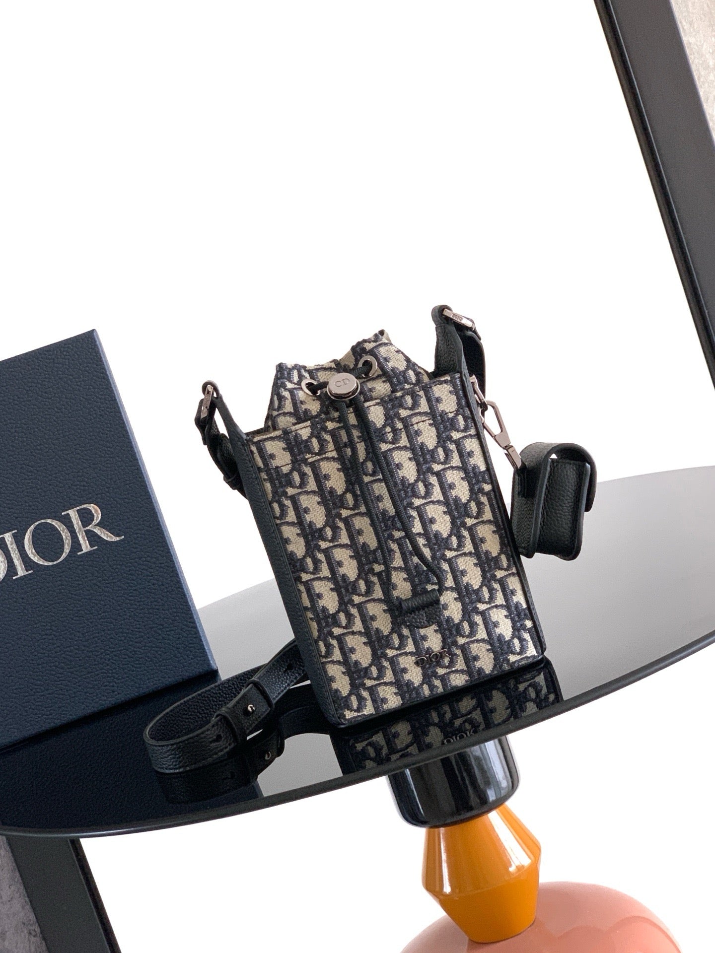 Black and Beige Bag