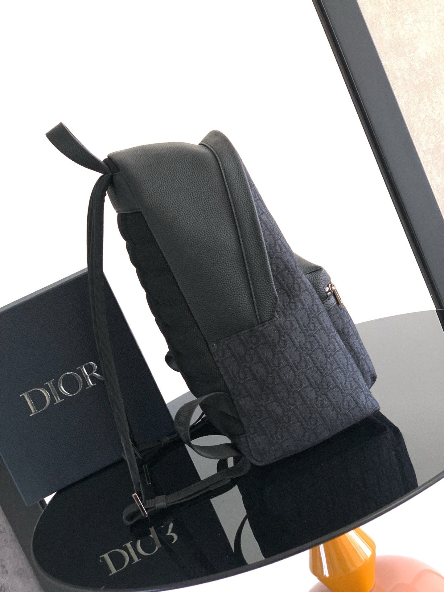 Dark Blue and Black Backpack
