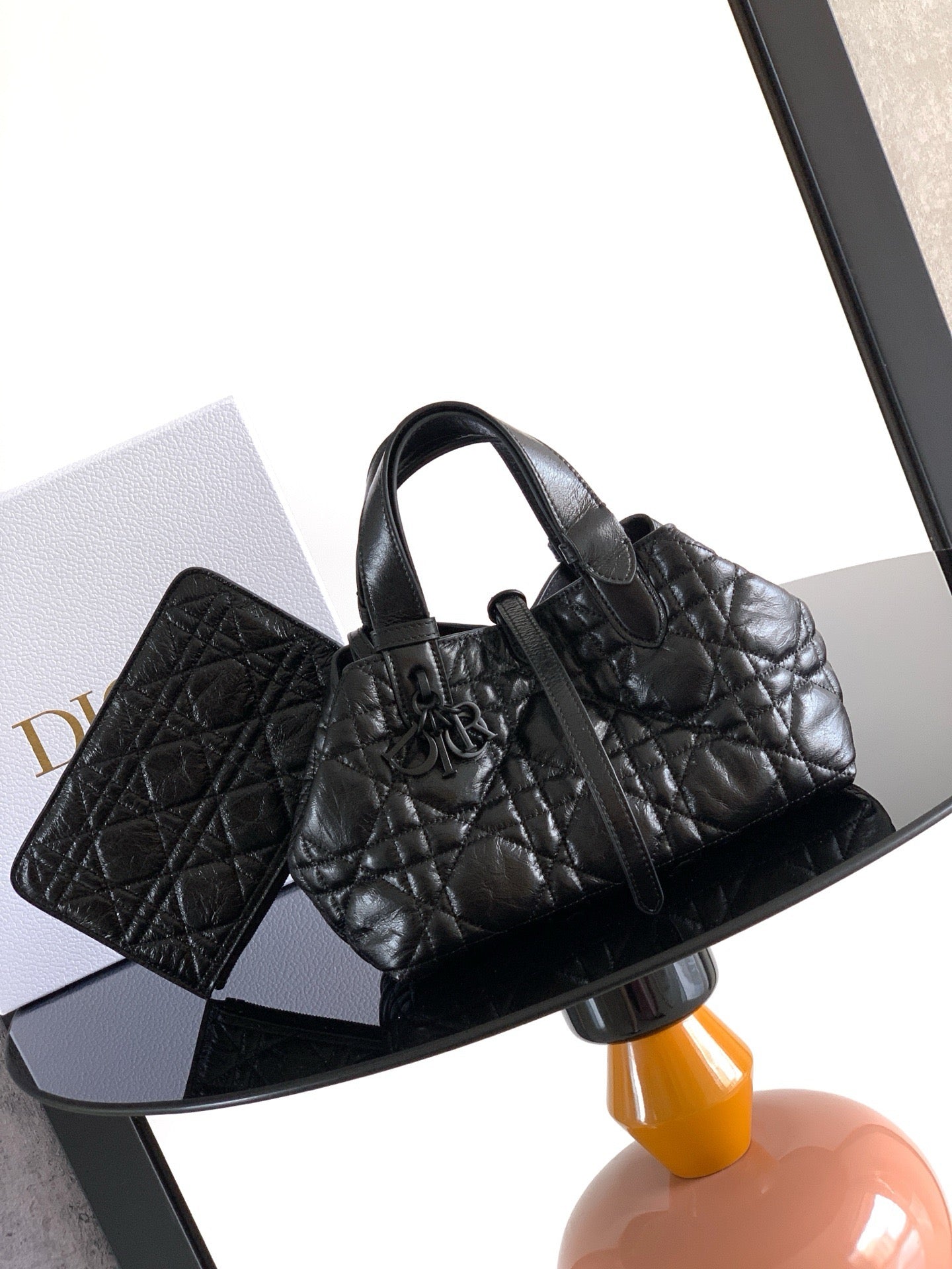 Black and Cream Bag