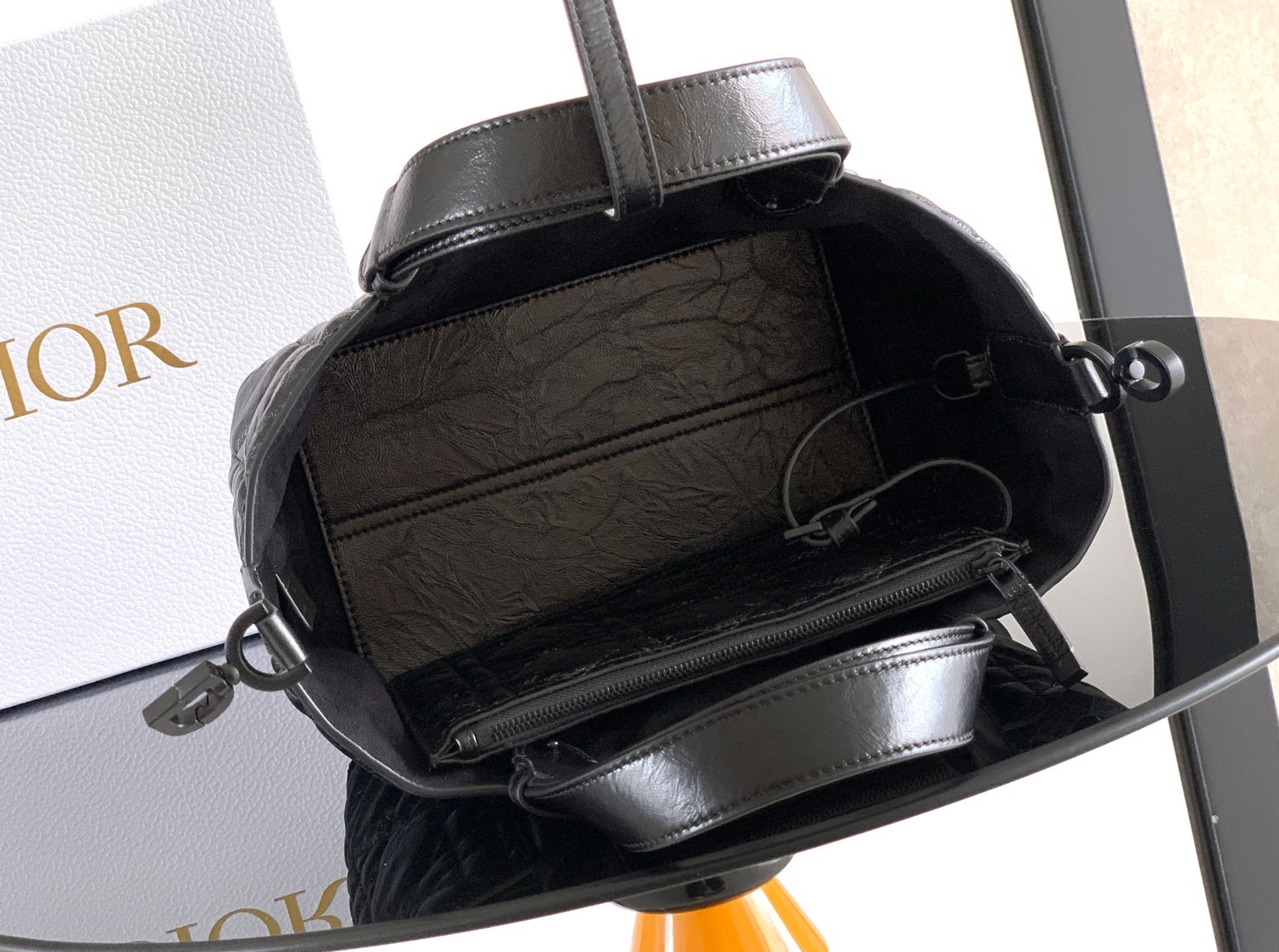 Black and Cream Bag