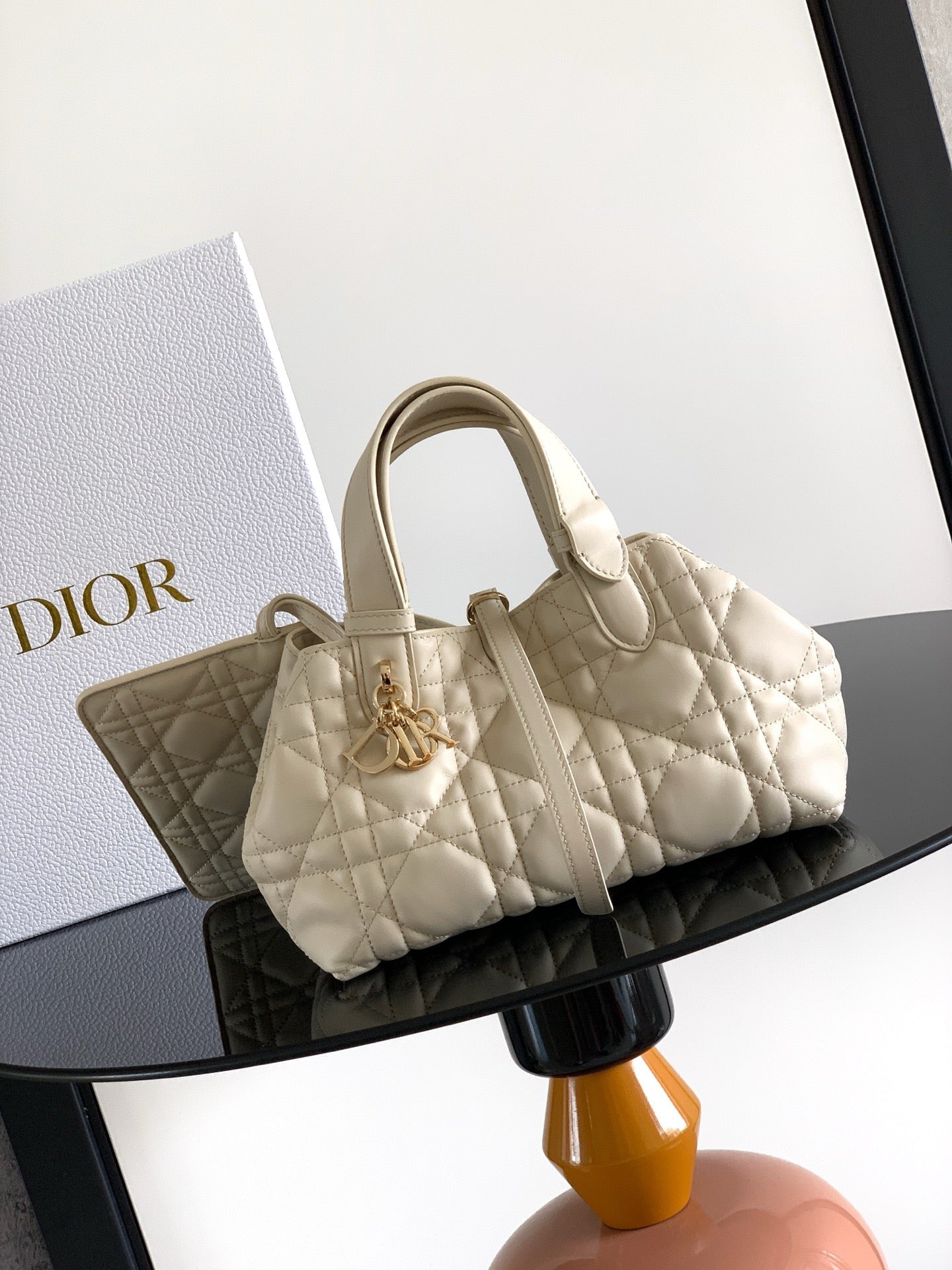 Black and Cream Bag