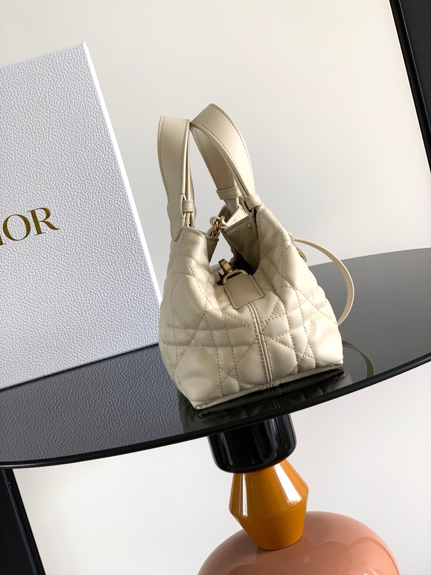 Black and Cream Bag