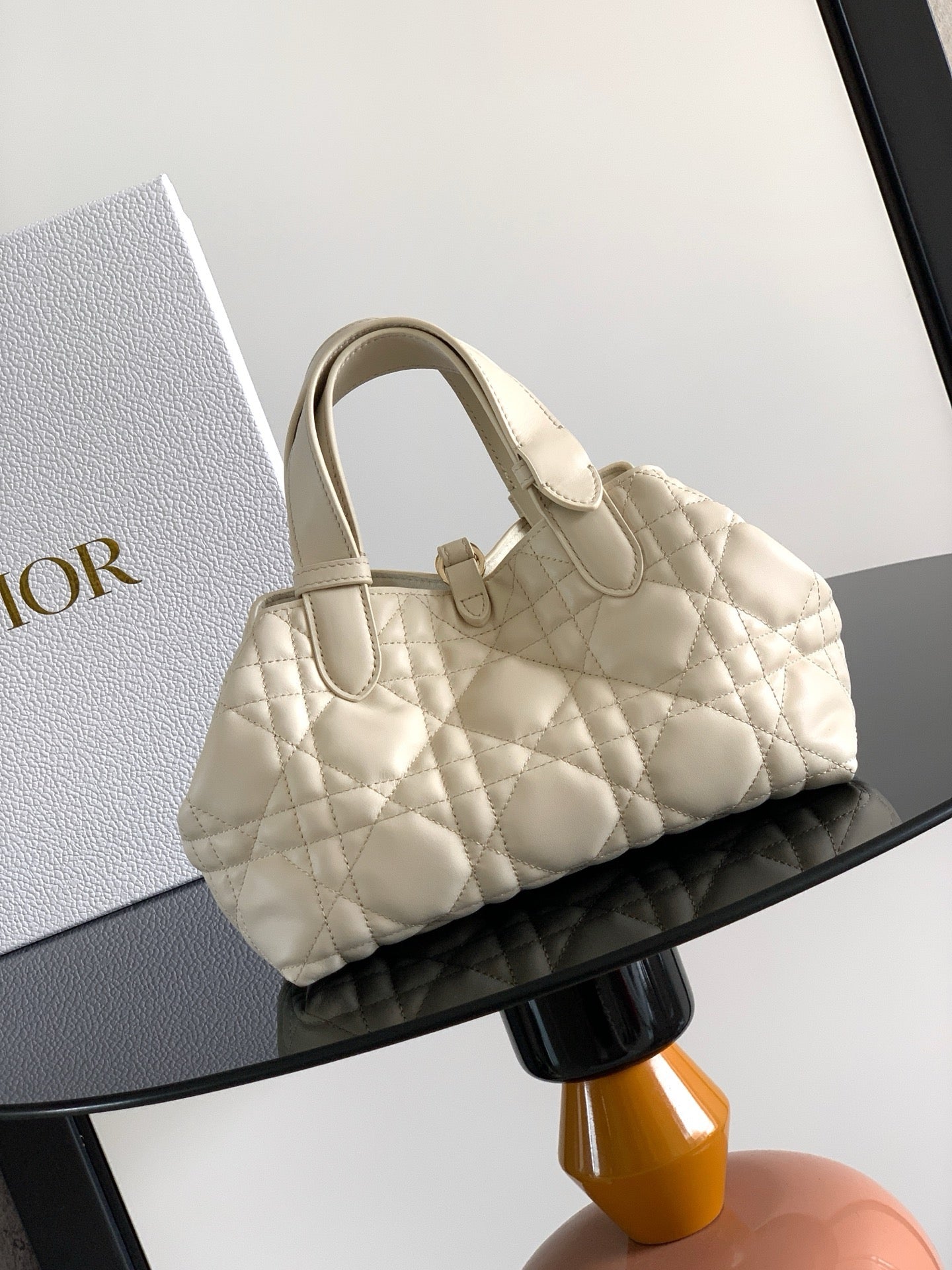 Black and Cream Bag
