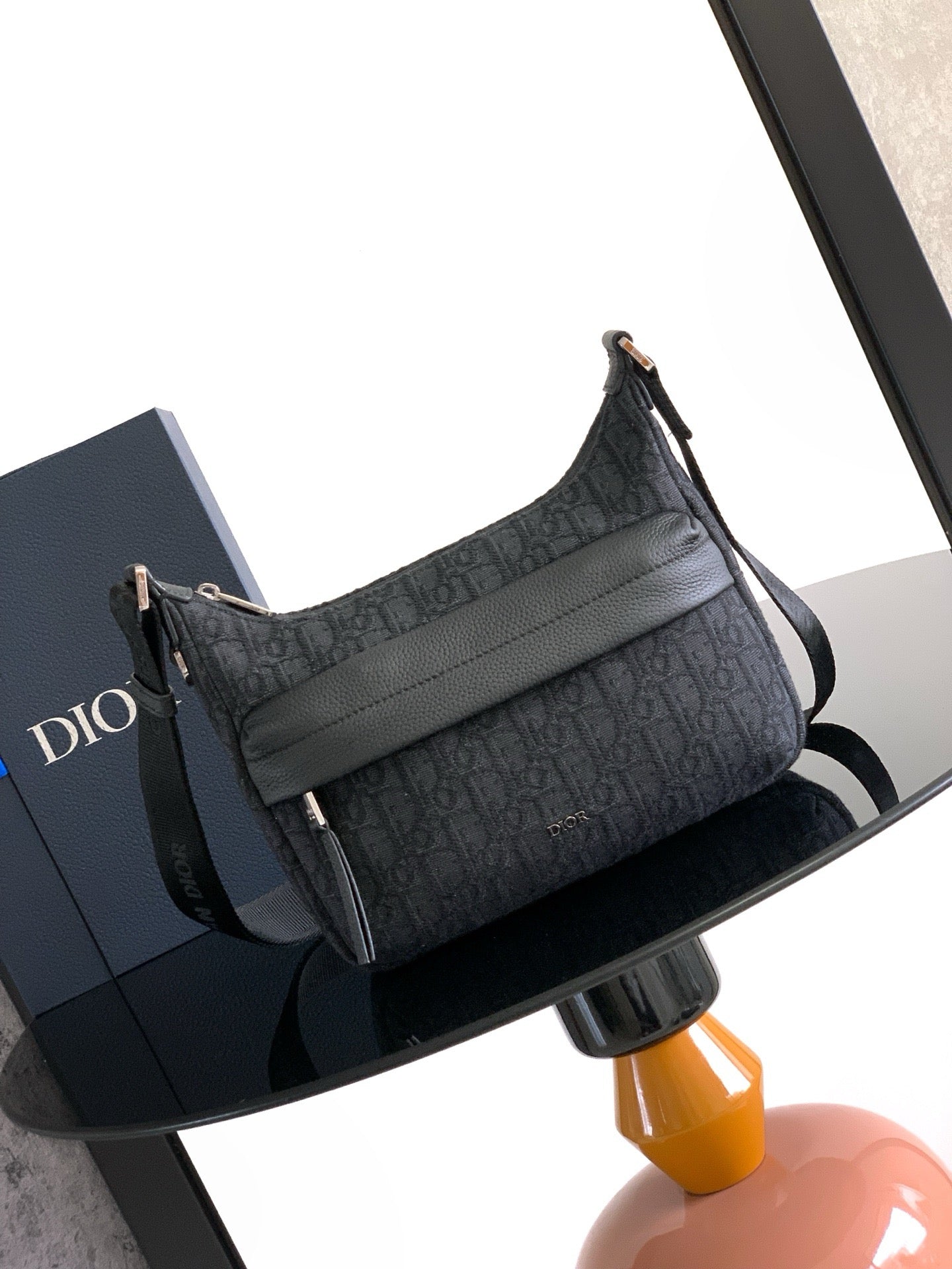 Black and Beige Bag