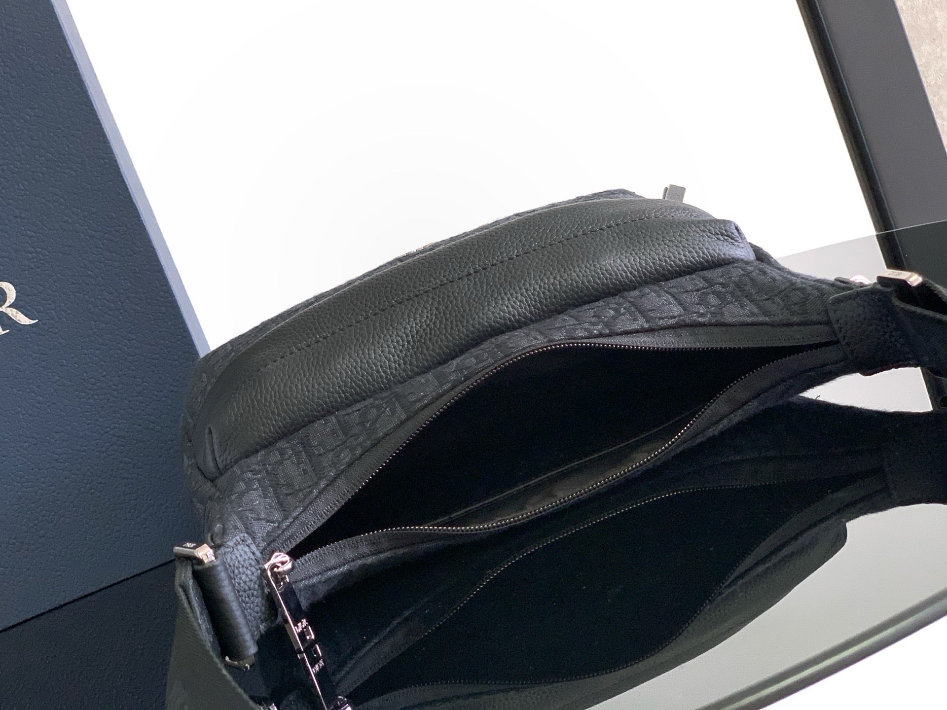 Black and Beige Bag