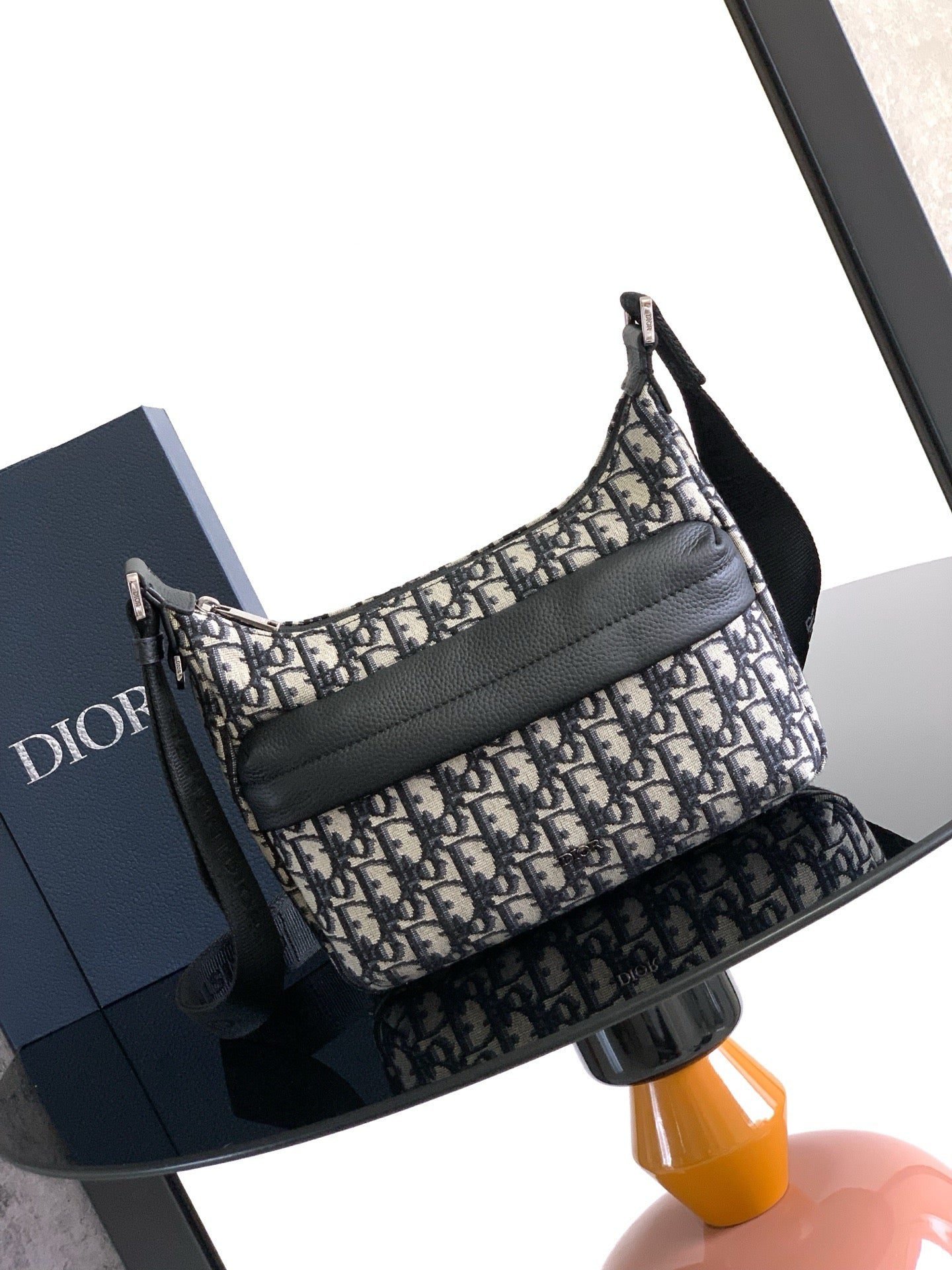 Black and Beige Bag