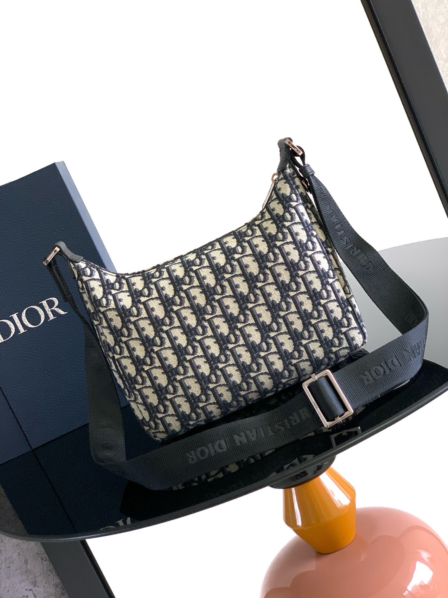 Black and Beige Bag