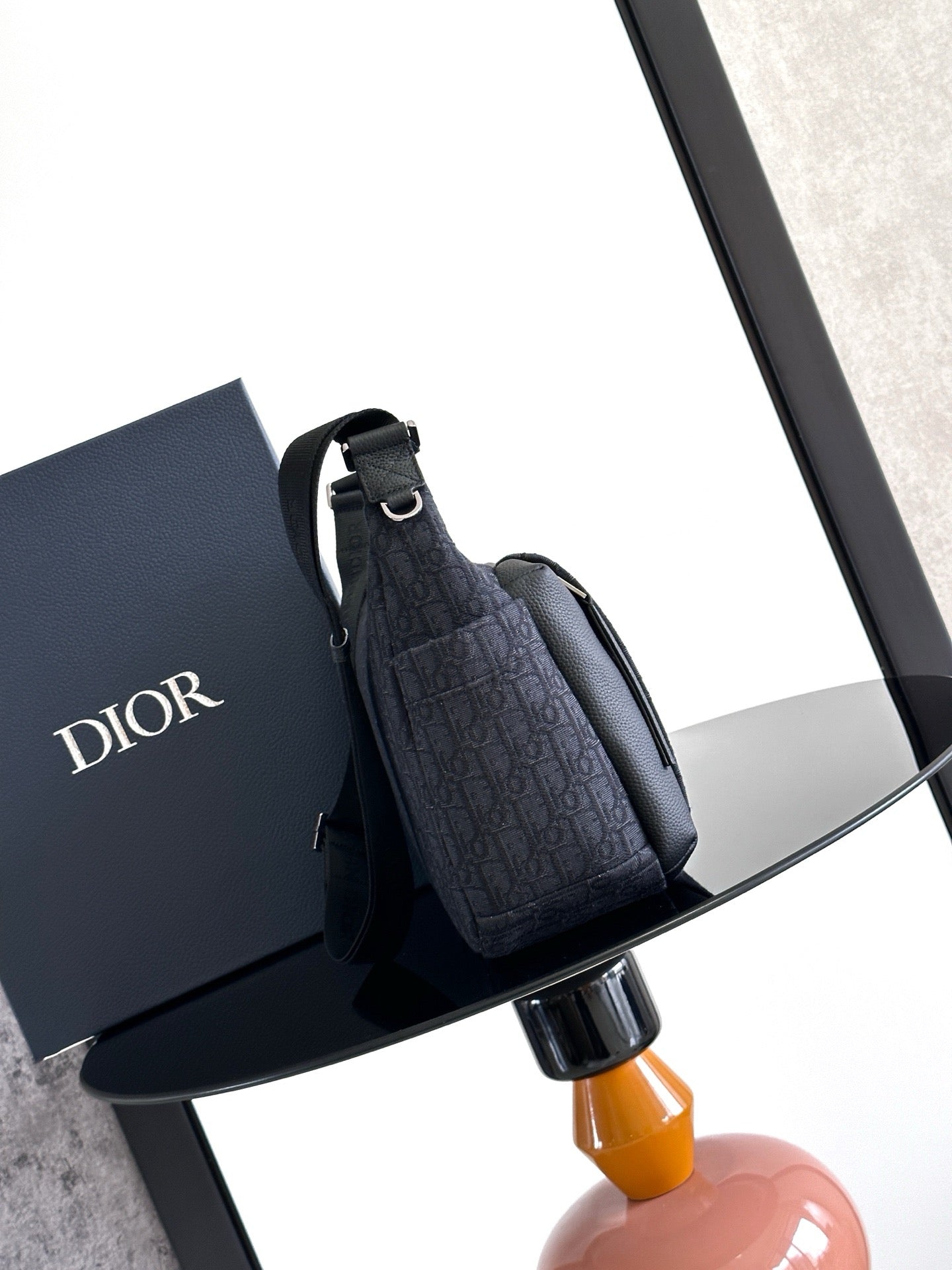 Black and Beige Bag