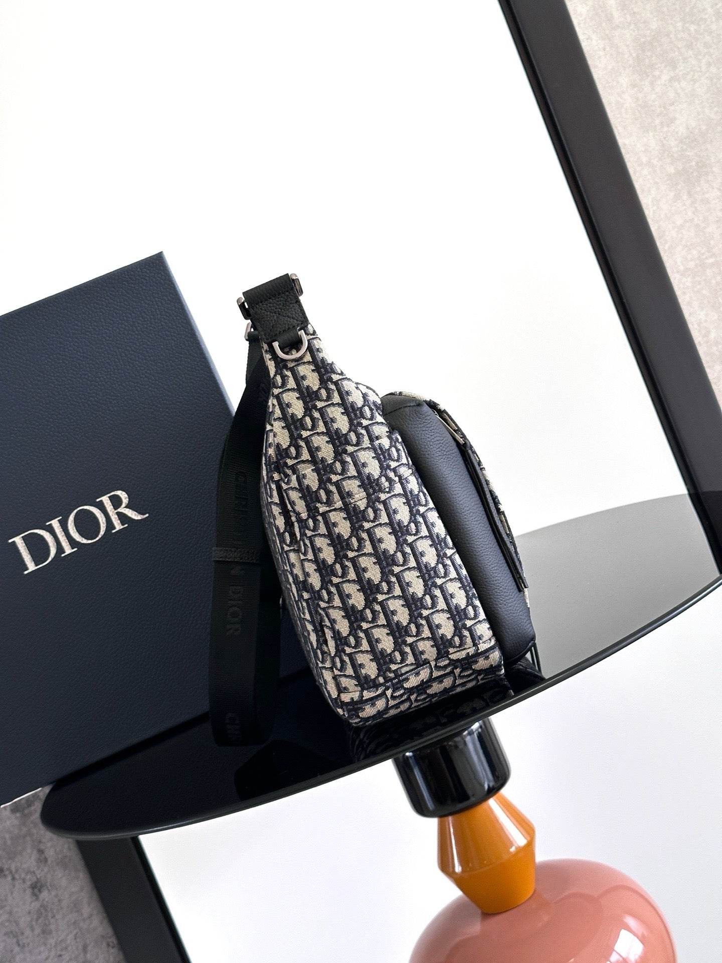 Black and Beige Bag