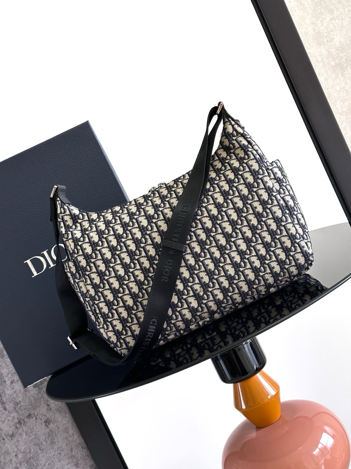 Black and Beige Bag